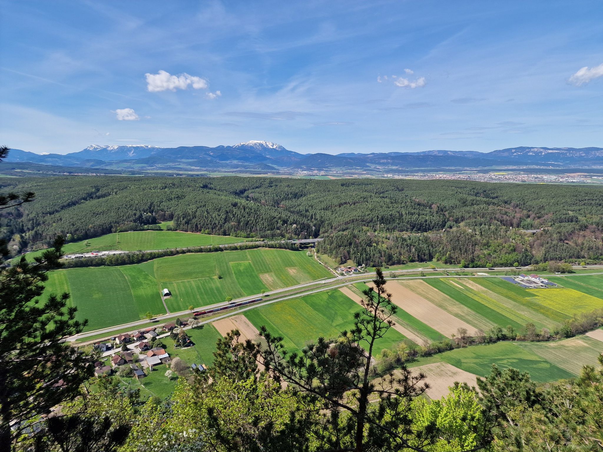 Toller Ausblick von da oben!