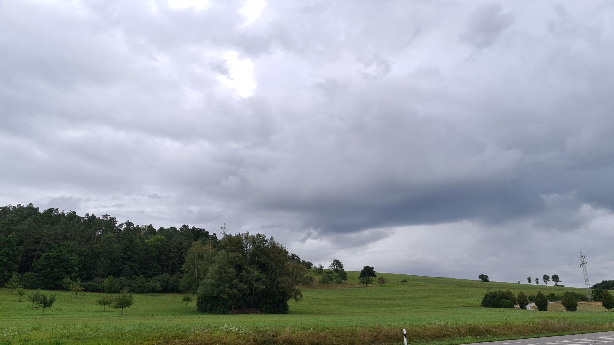 Es hieß dass es keinen regen gibt?
