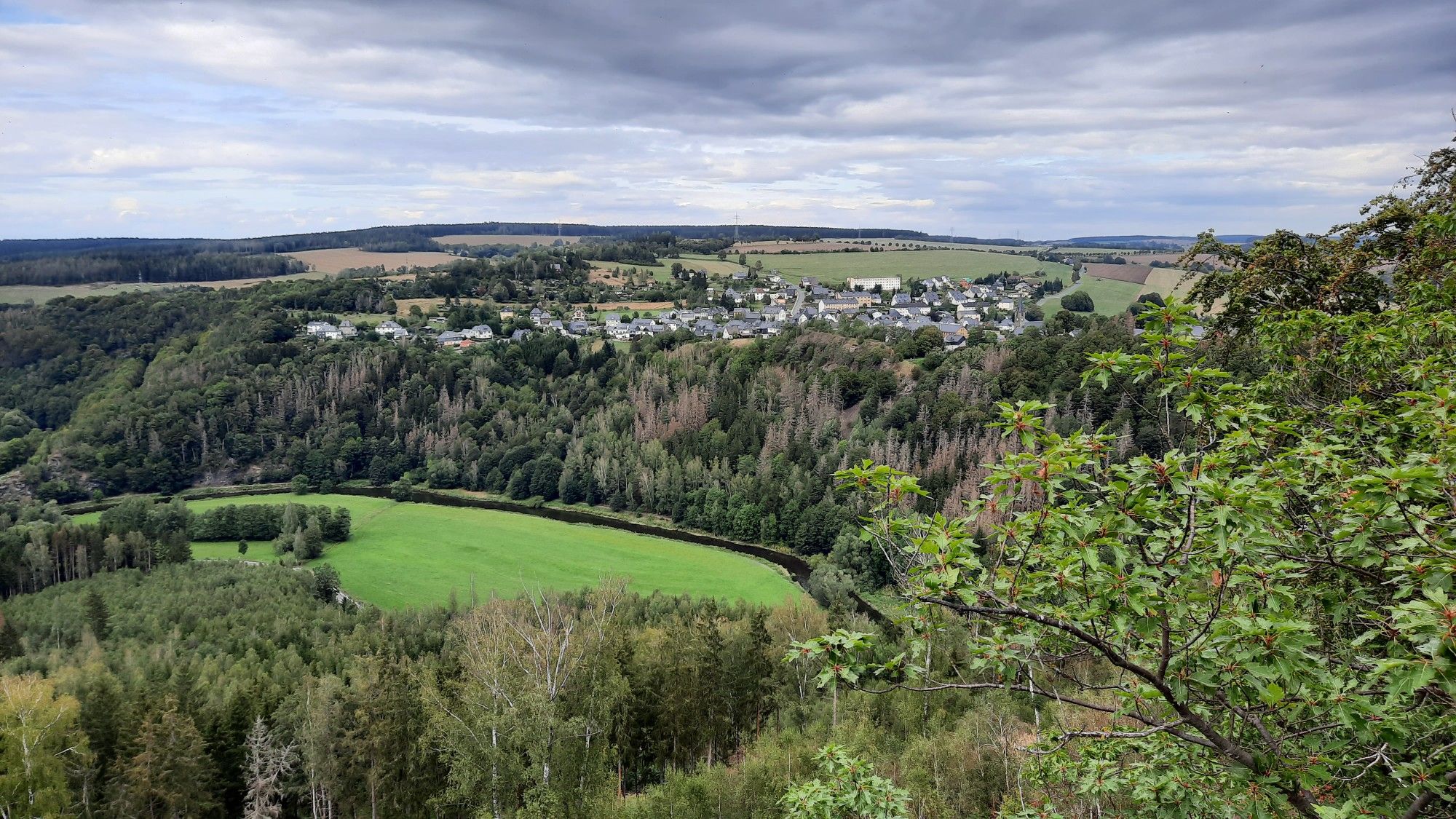 das Saale - Tal