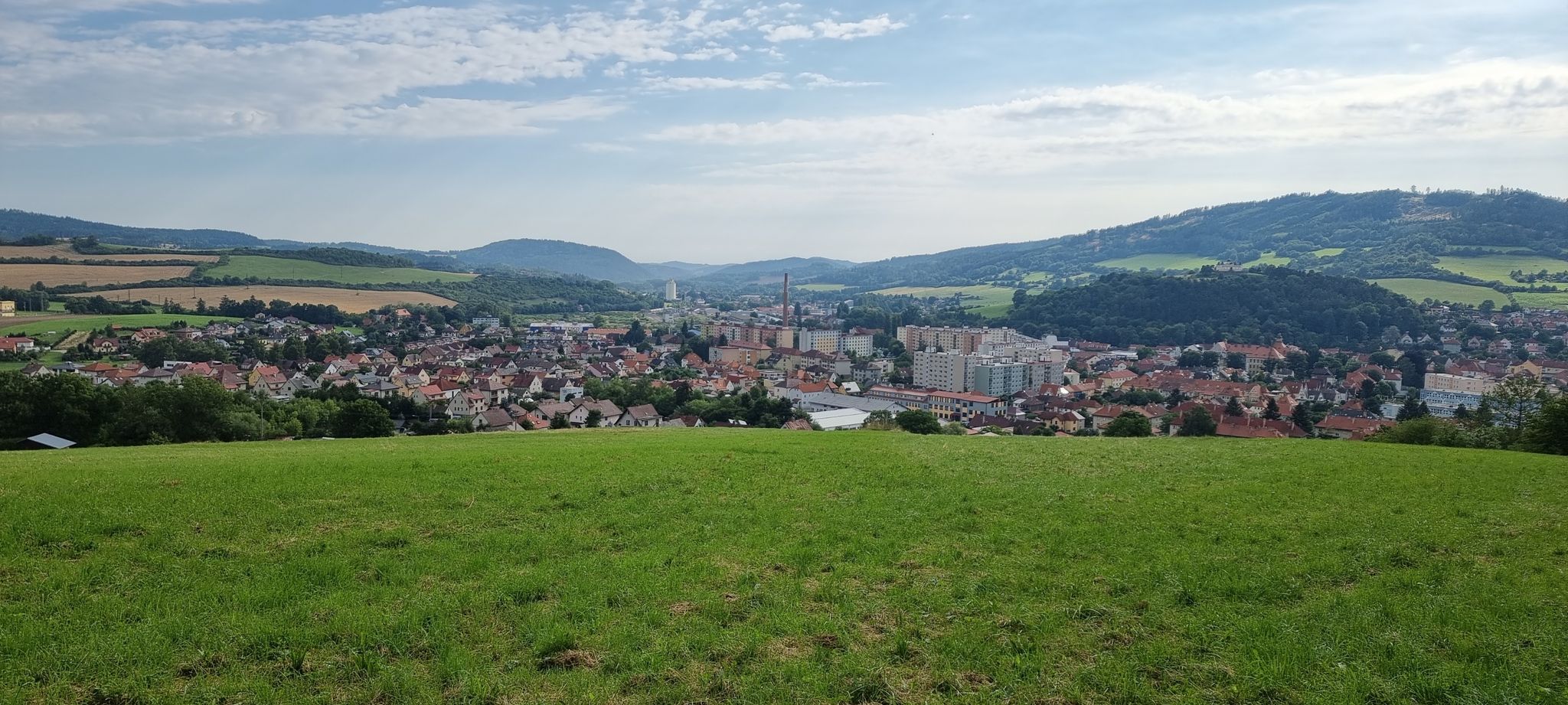 Blick auf Schüttenhofen