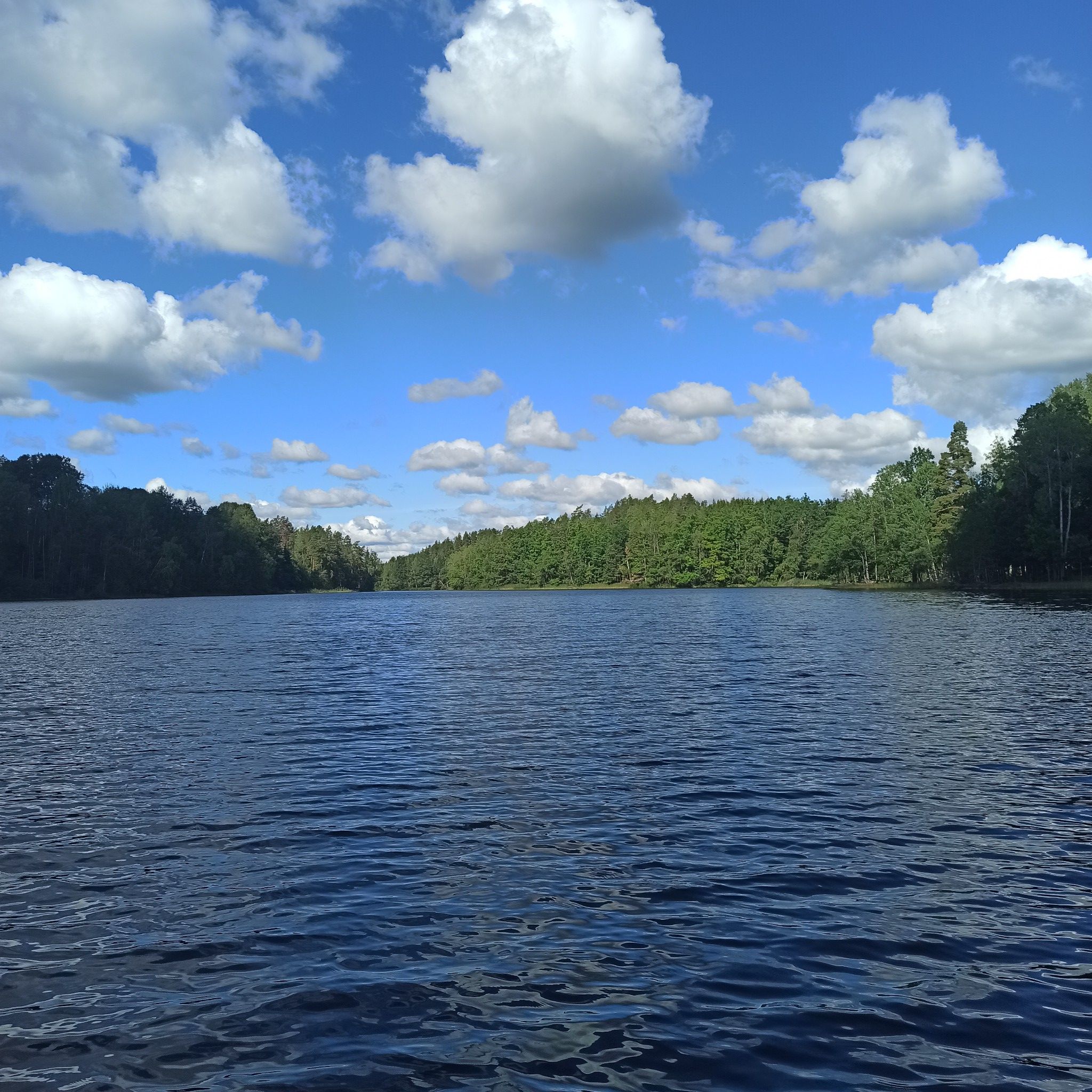 Blick über den Mjösjön