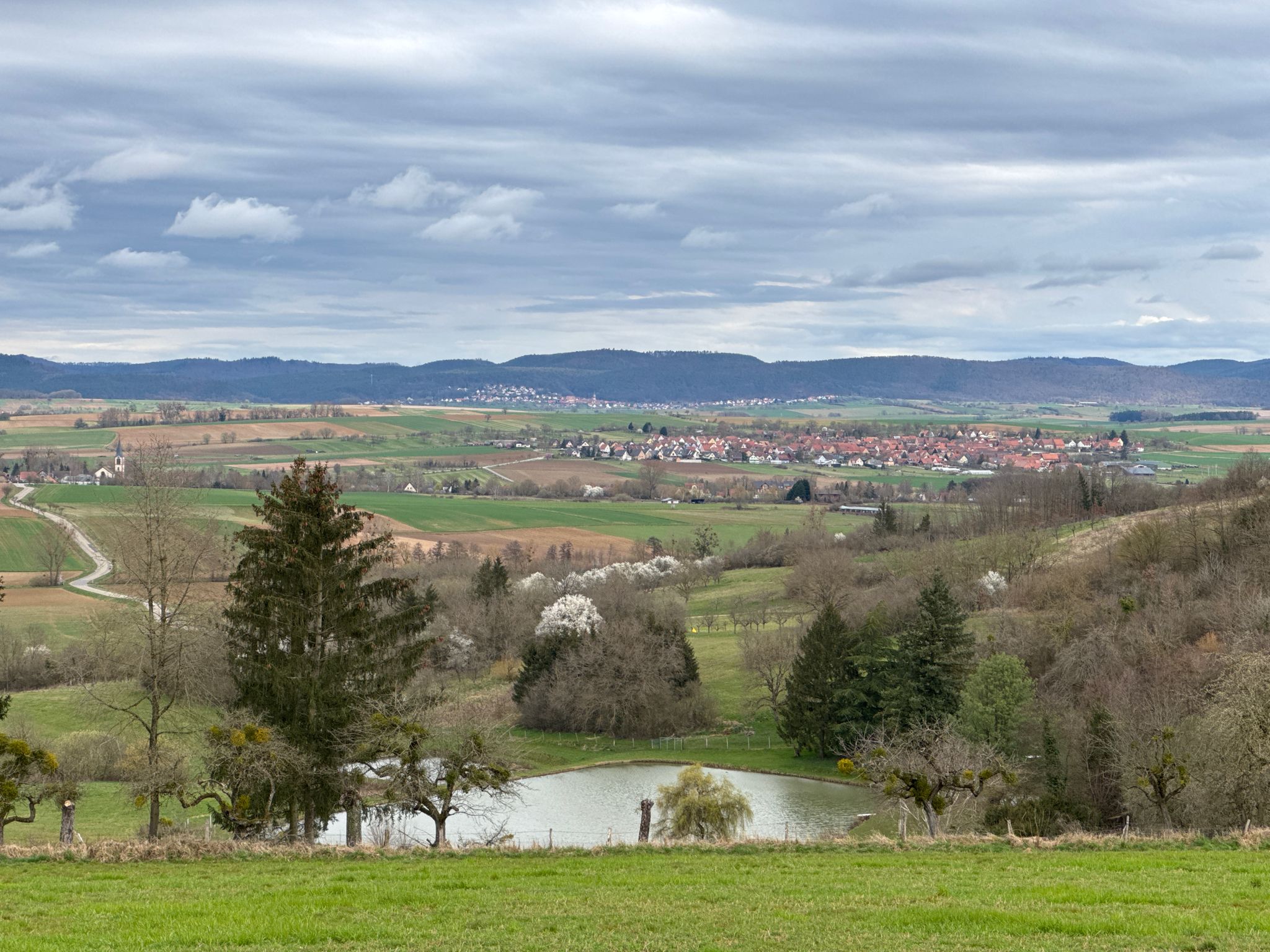 Weiter Ausblick ins Tal