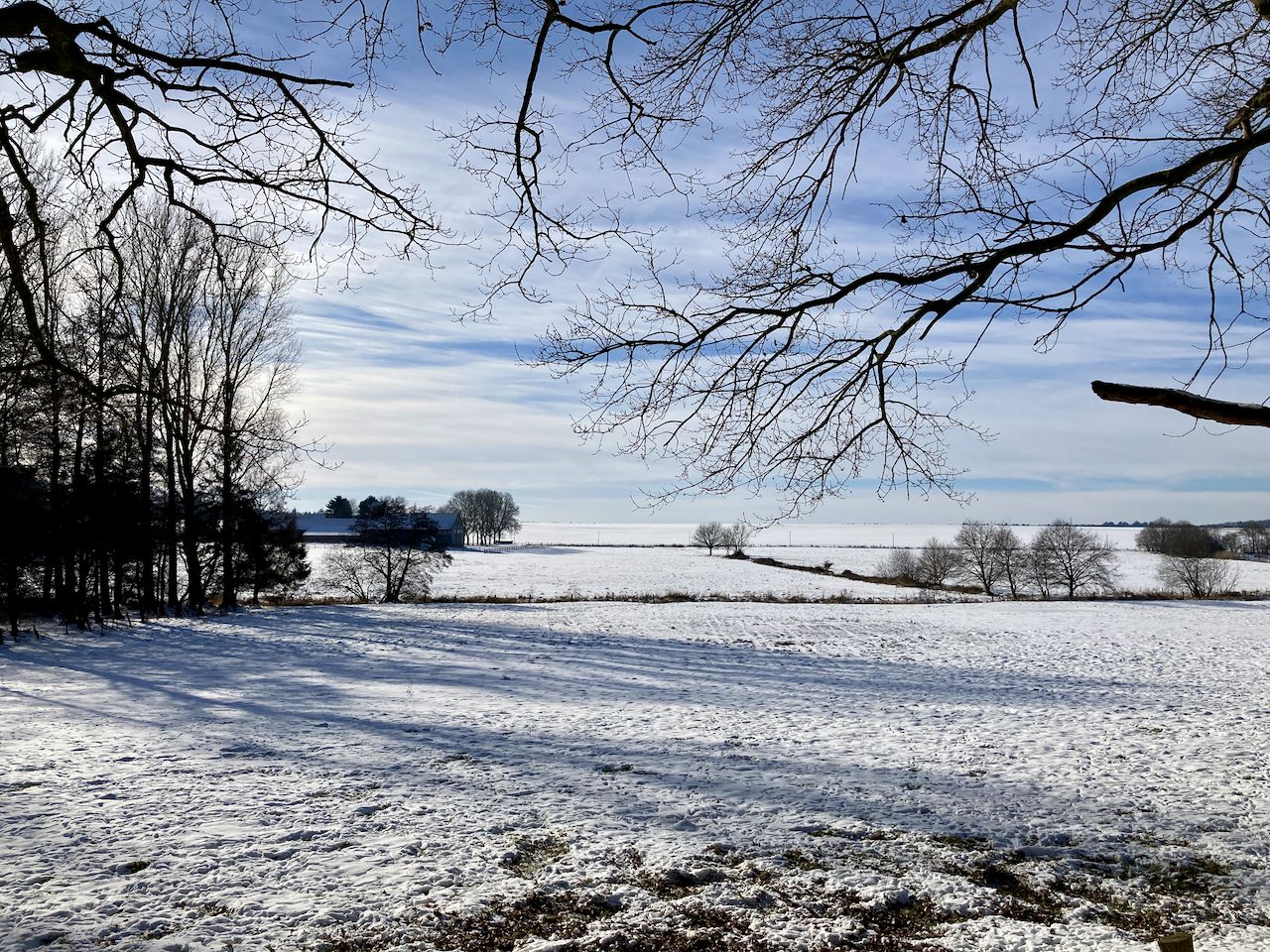Blick Richtung Gut Hoope