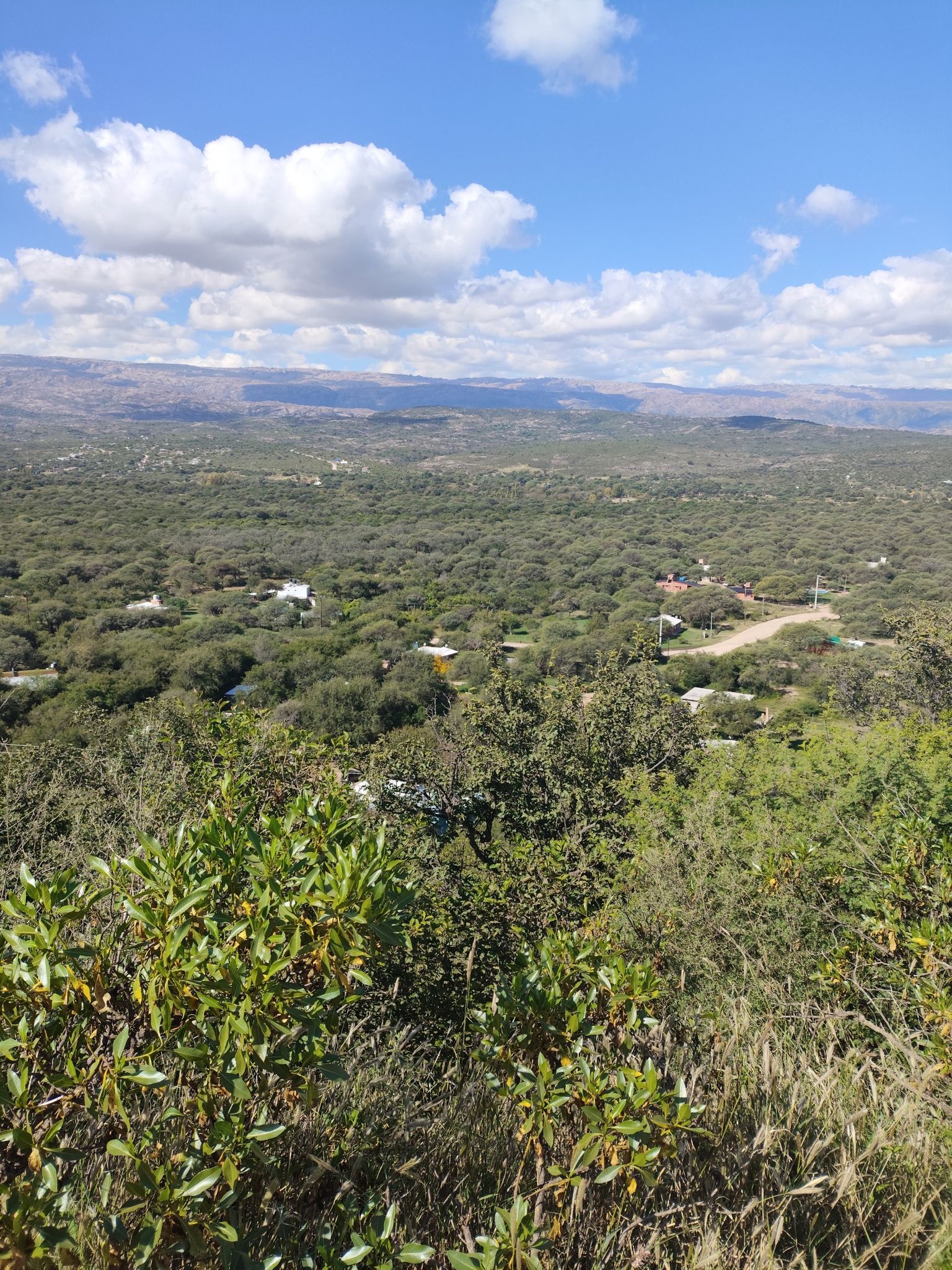 vista desde ascenso al mirador Panaholma