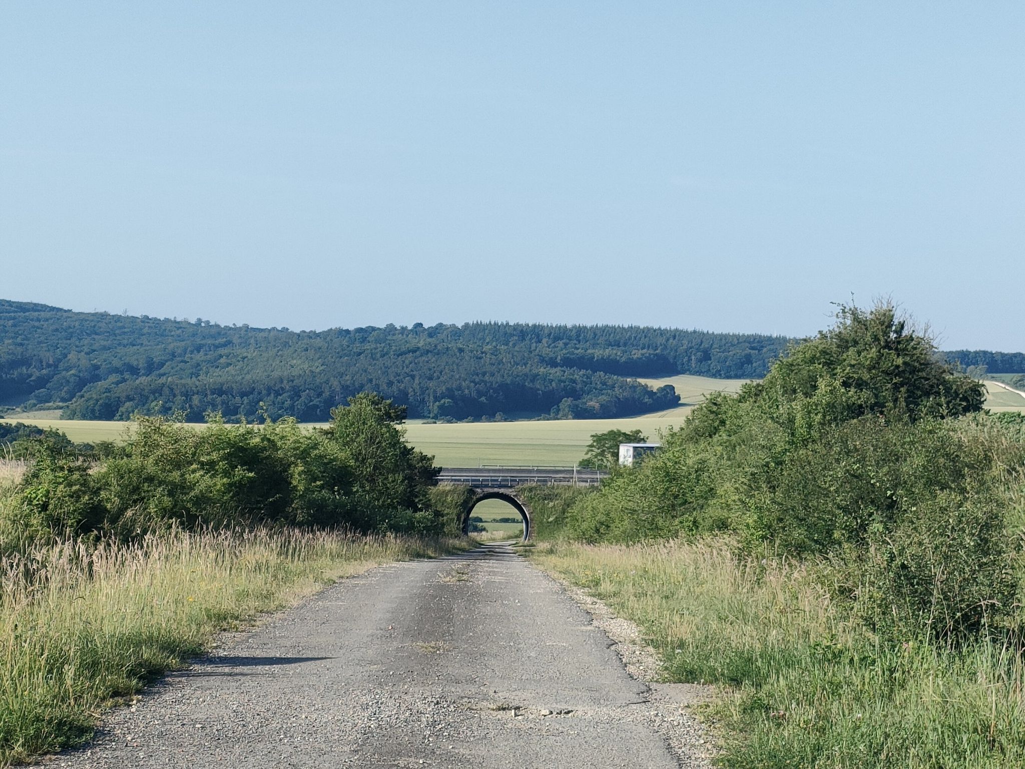 Pont sous autoroute