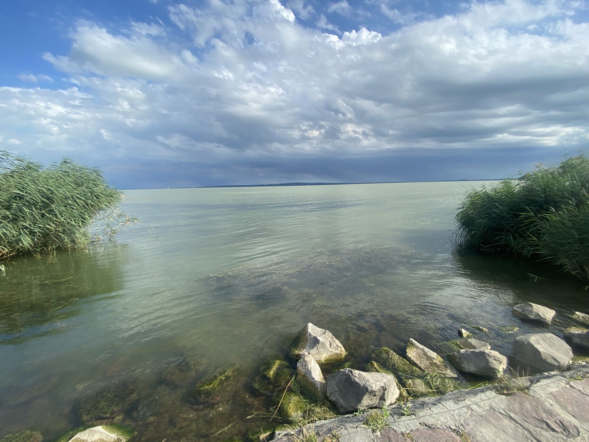 Das westliche Ende des Balaton