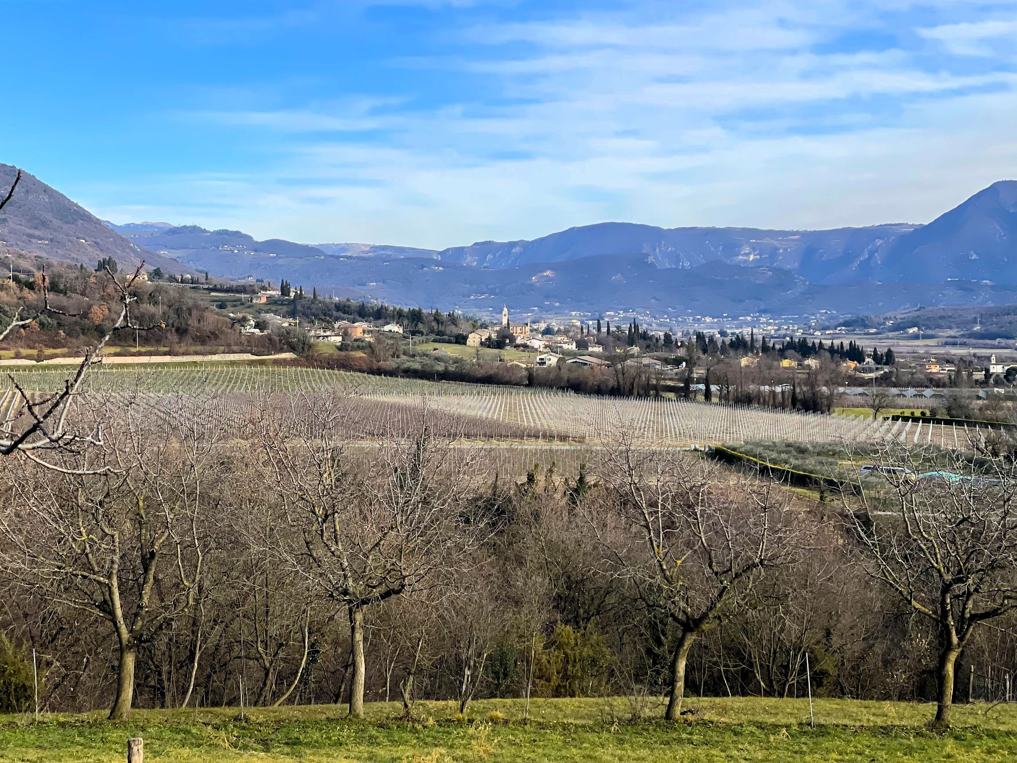 Vista sulla Piana di Caprino