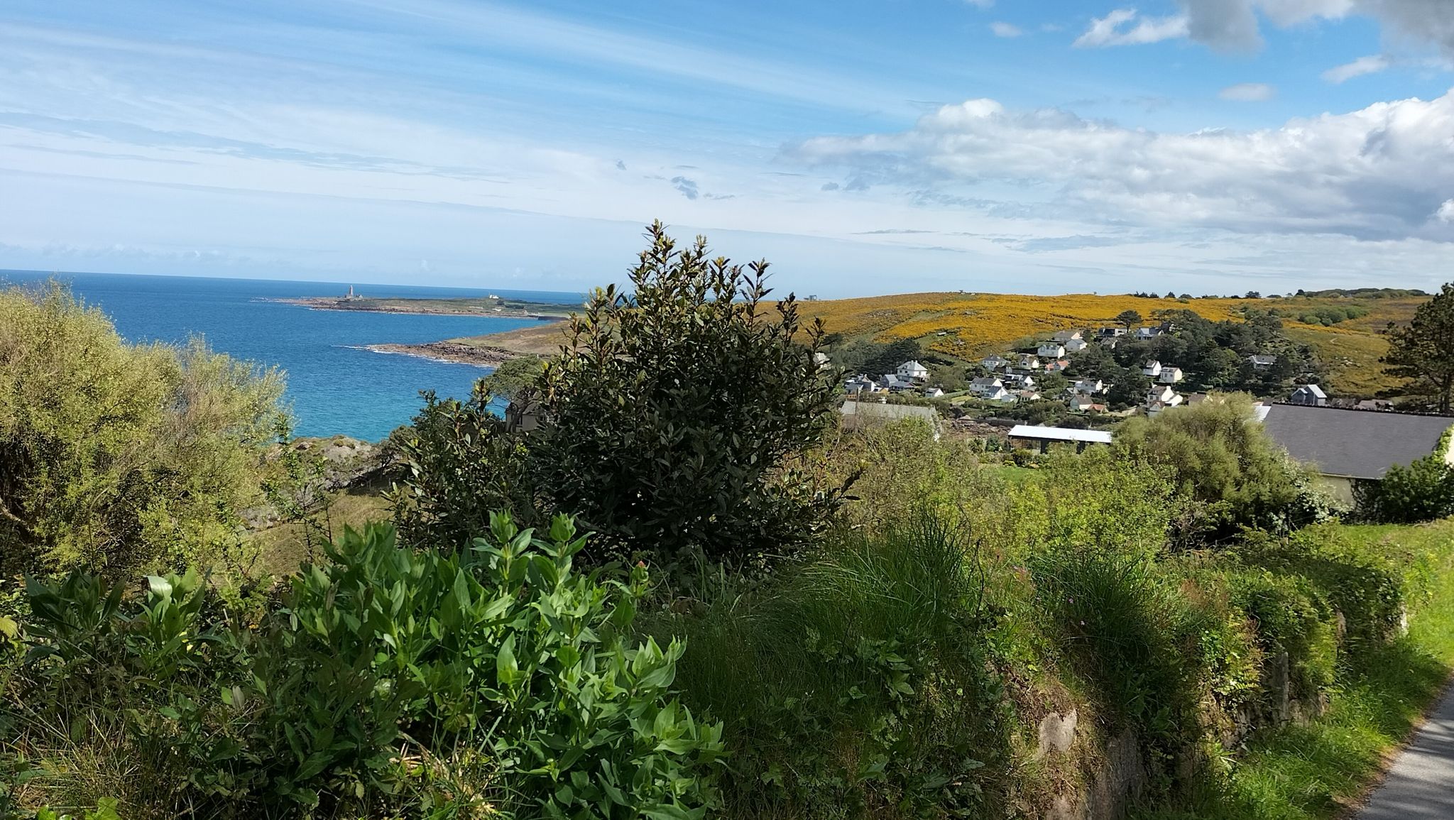 Vue sur le cap Levi et l'anse du Brick