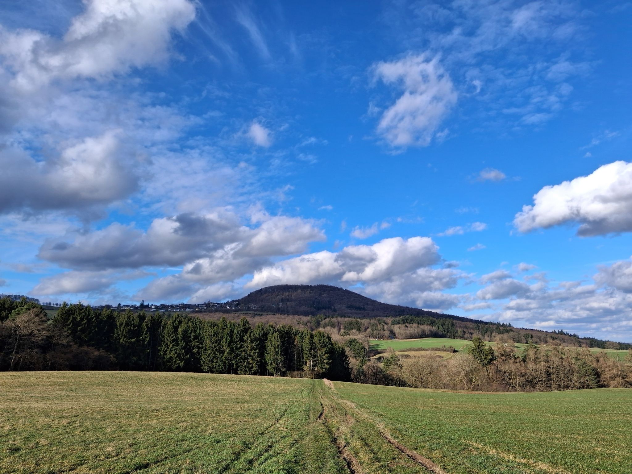 Blick zurück auf den Aremberg