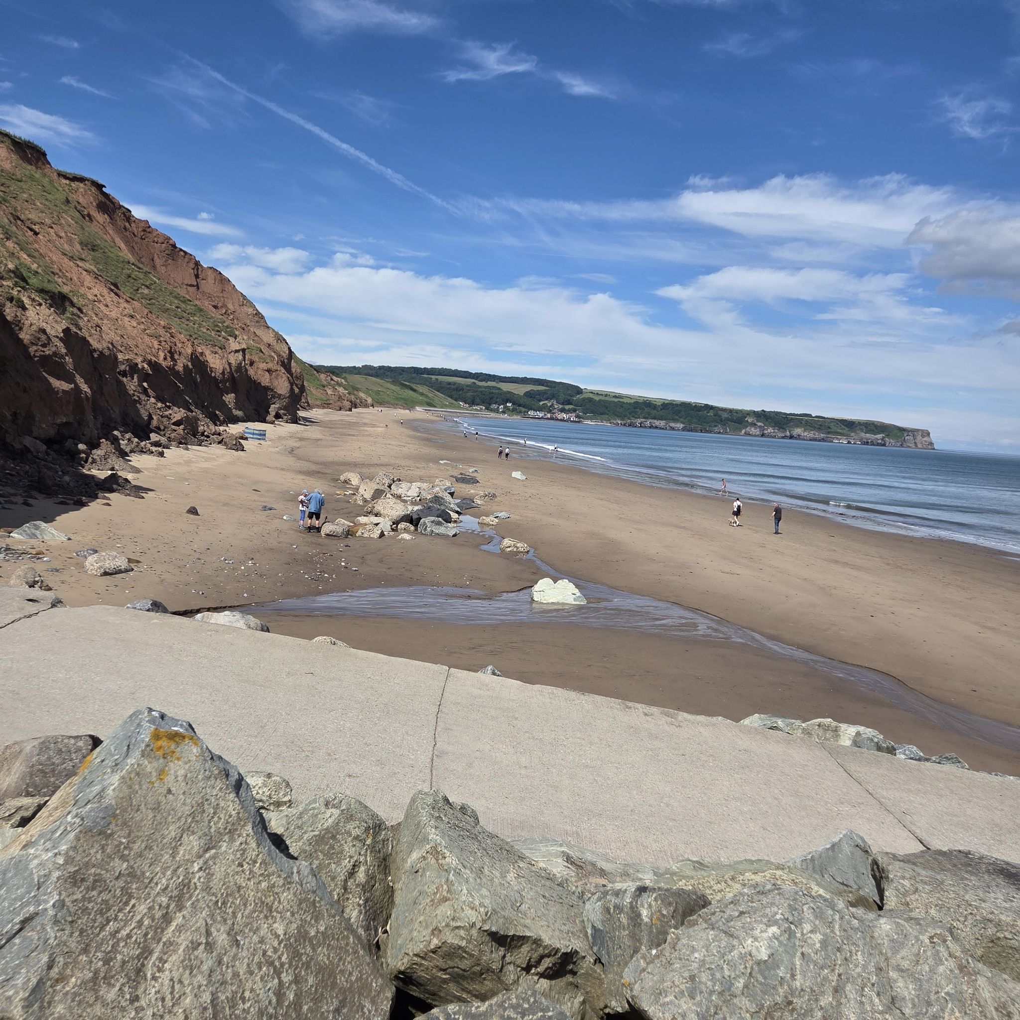Sandsend beach