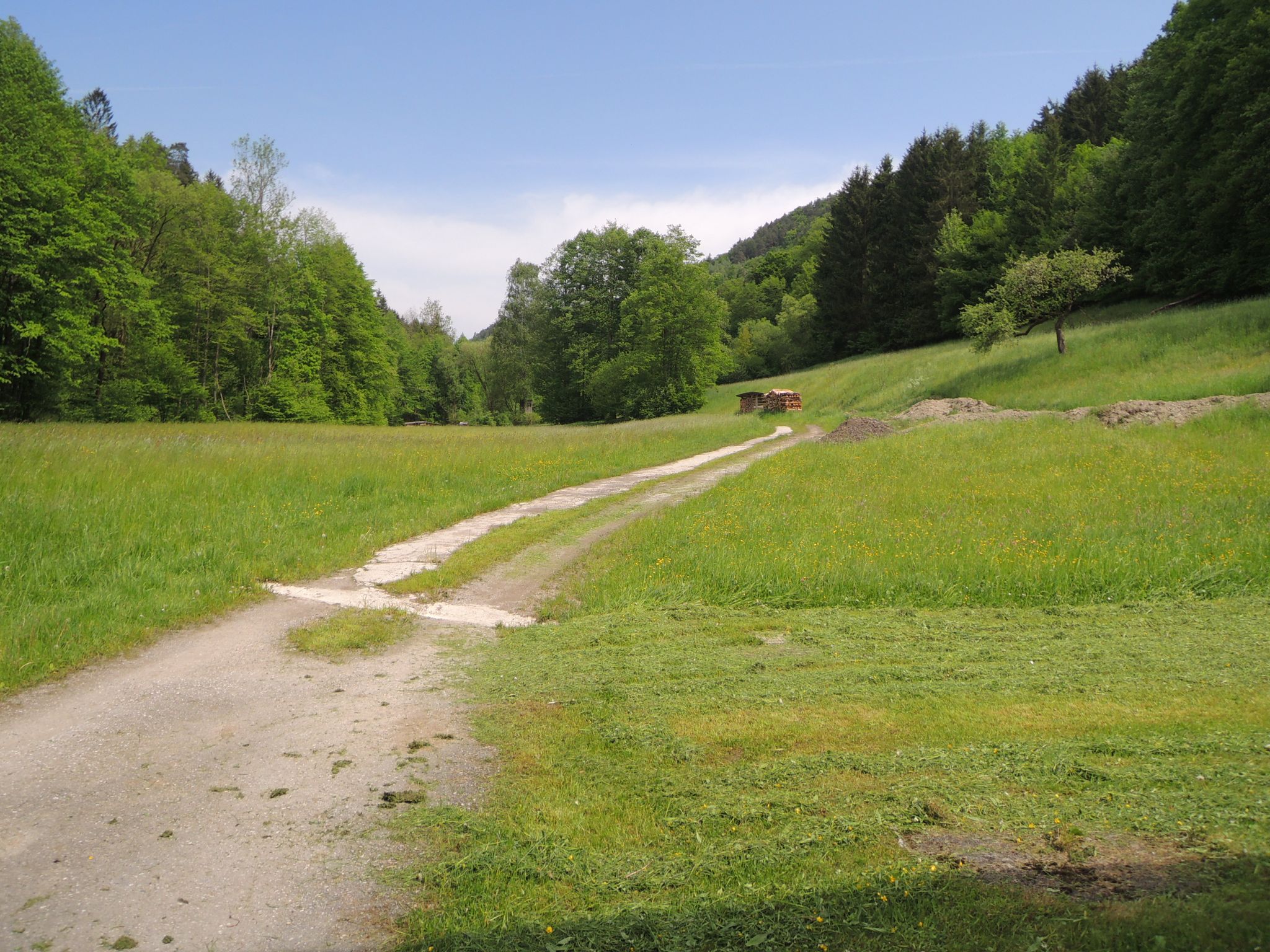 Kilometer 8,81 // rechter Weg zum Schranken --> siehe Kommentar