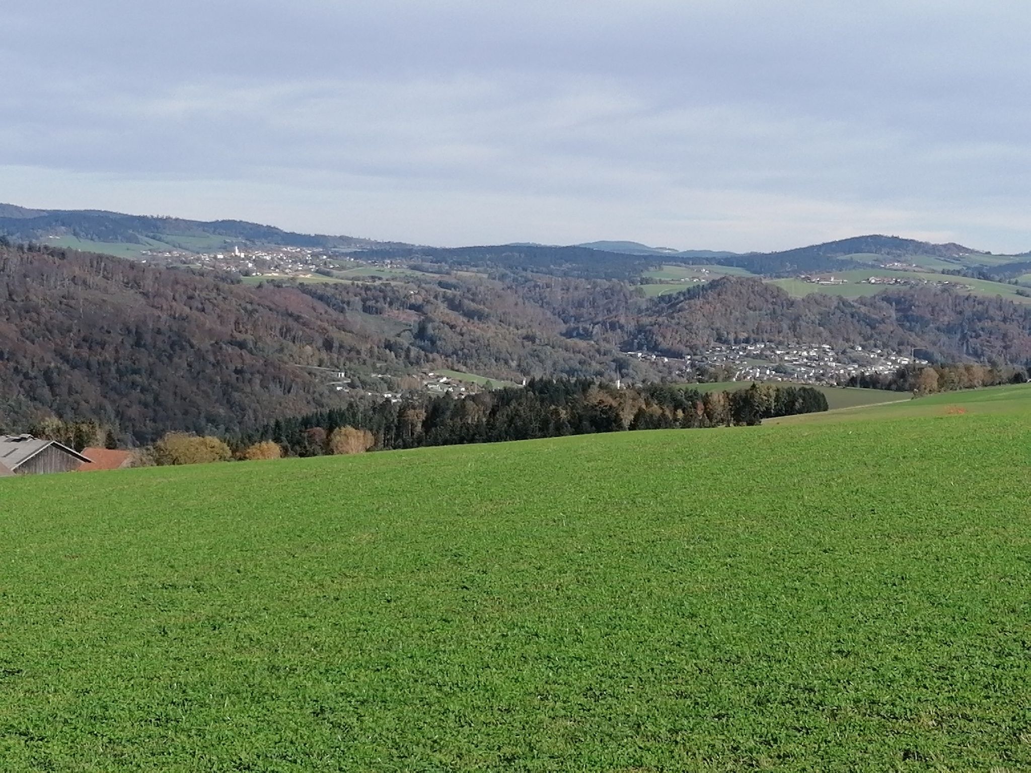Obernzell dahinter Untergriesbach