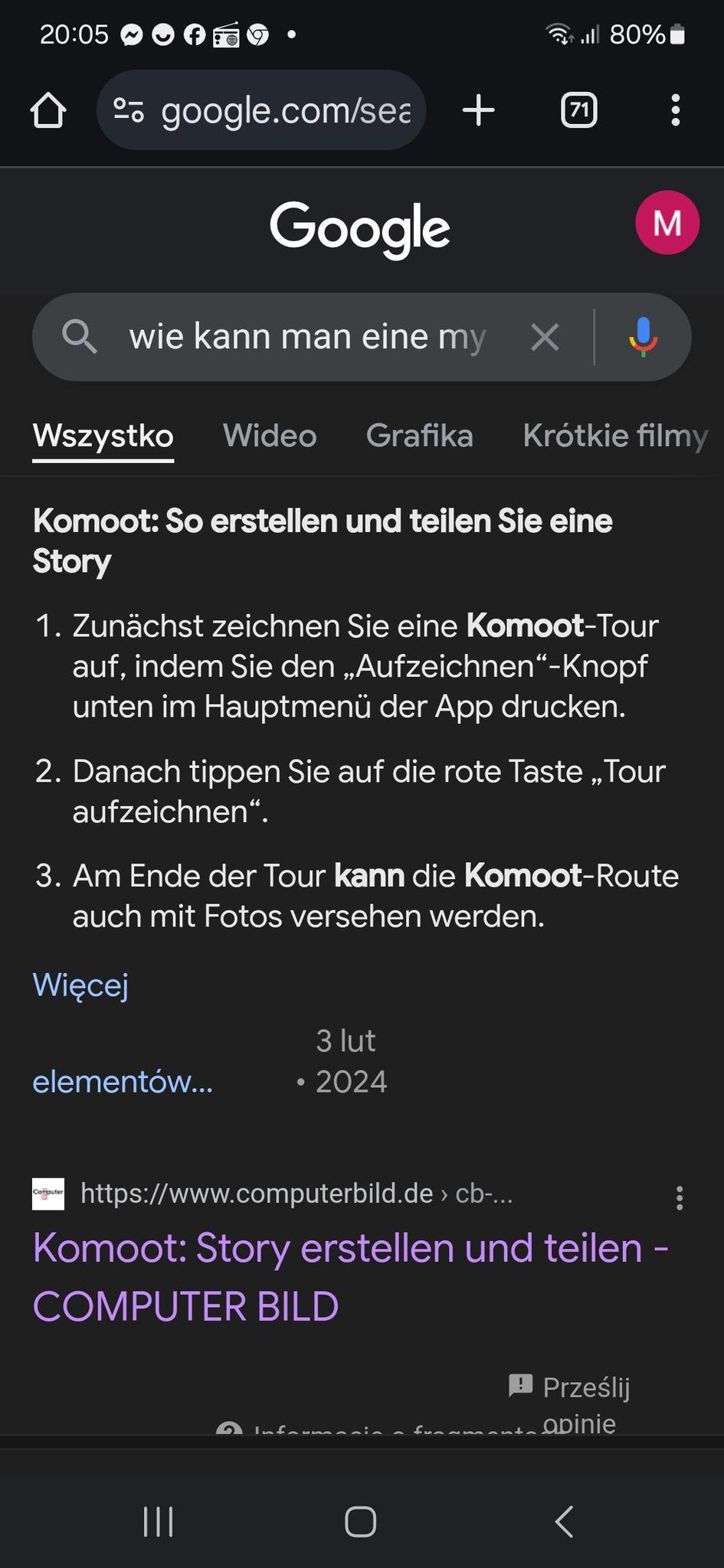 user avatar
