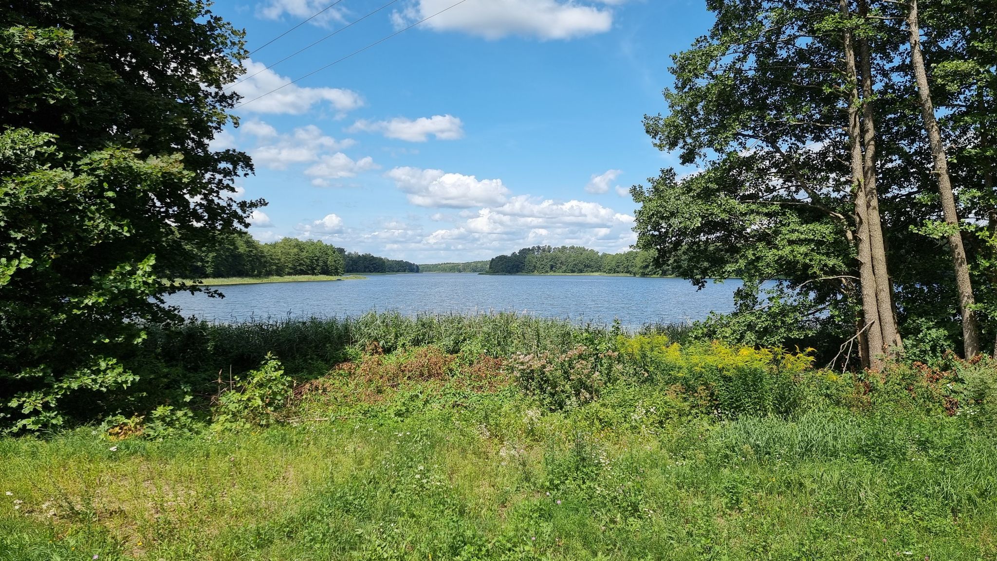 schöner Seeblick