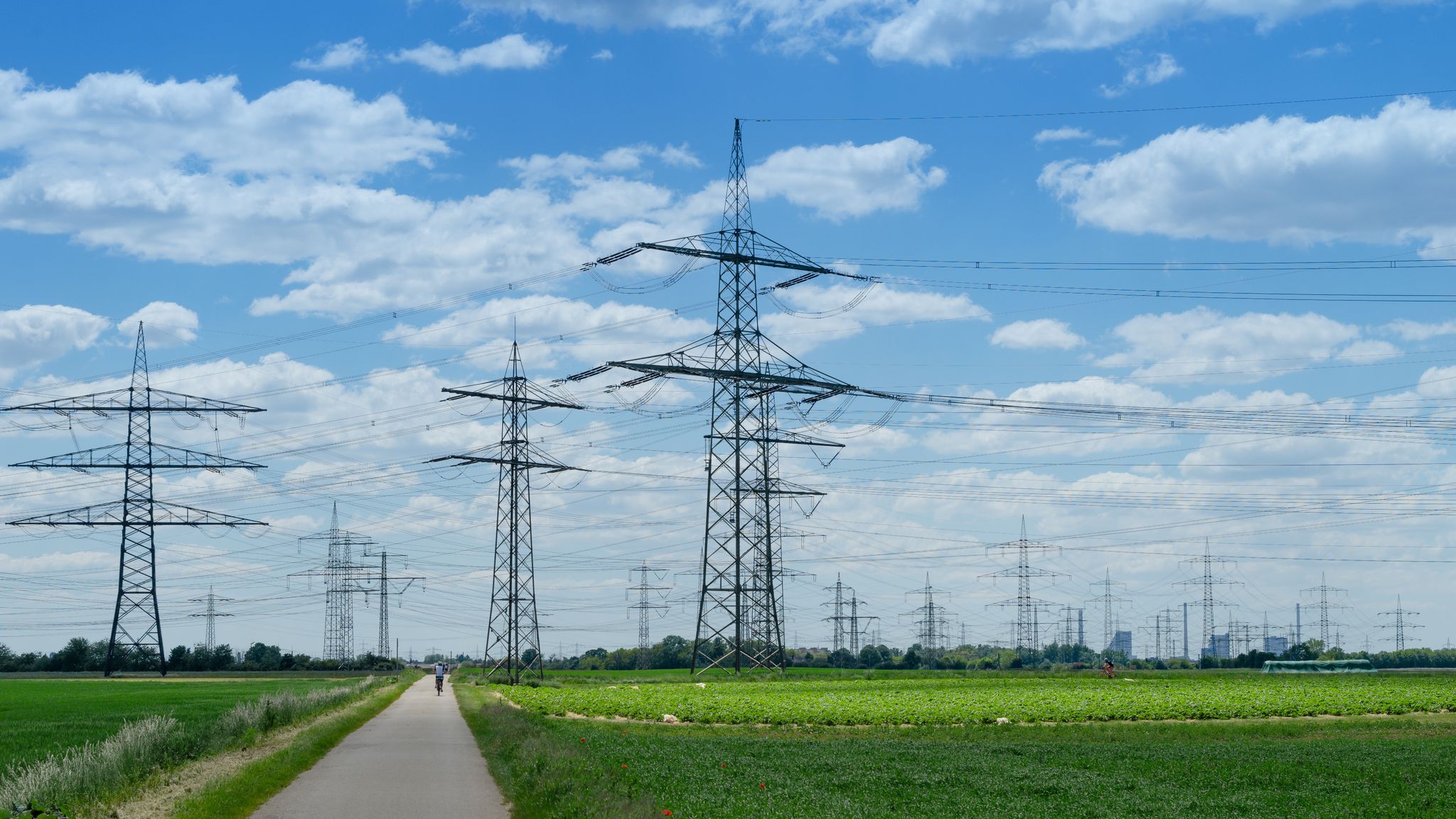 Mannheimer Kraftwerk verteilt Strom