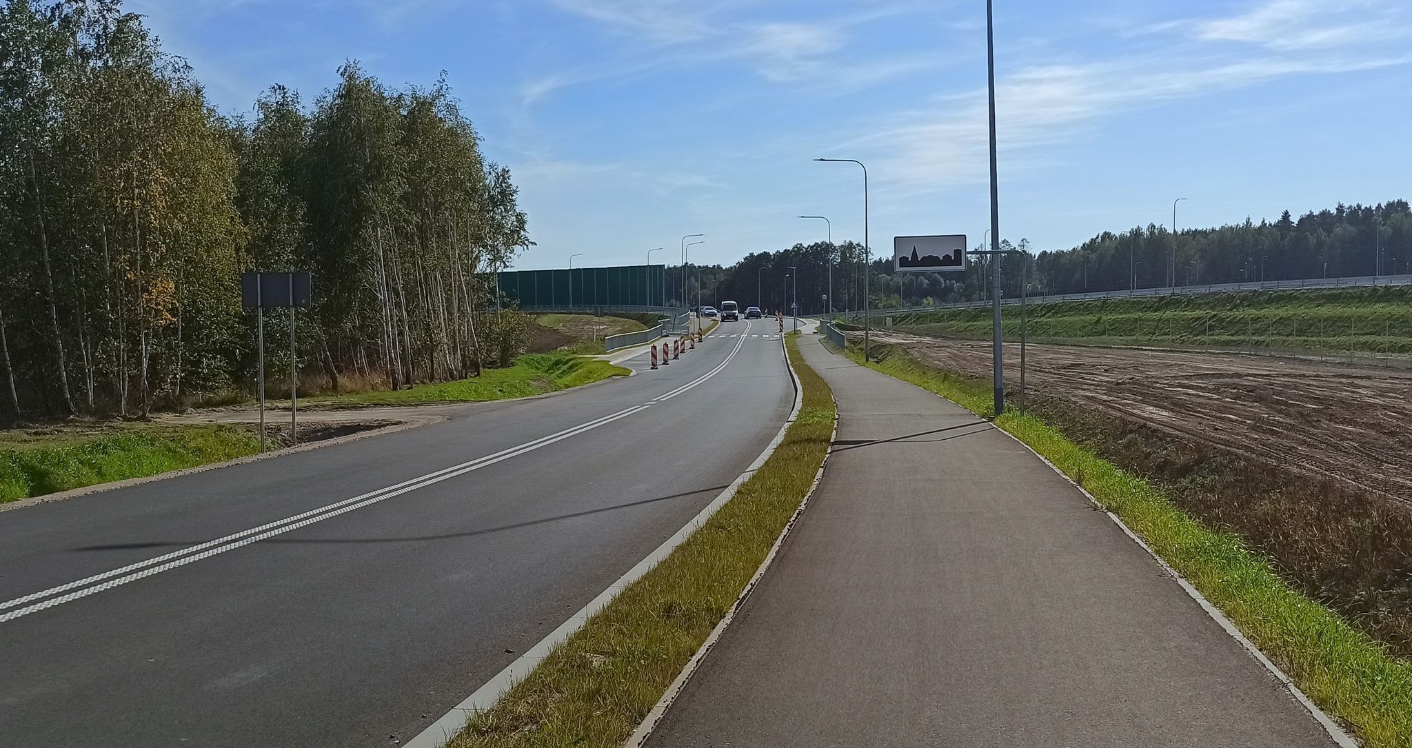Nowa DDR na wiadukcie Łyski/Choroszcz