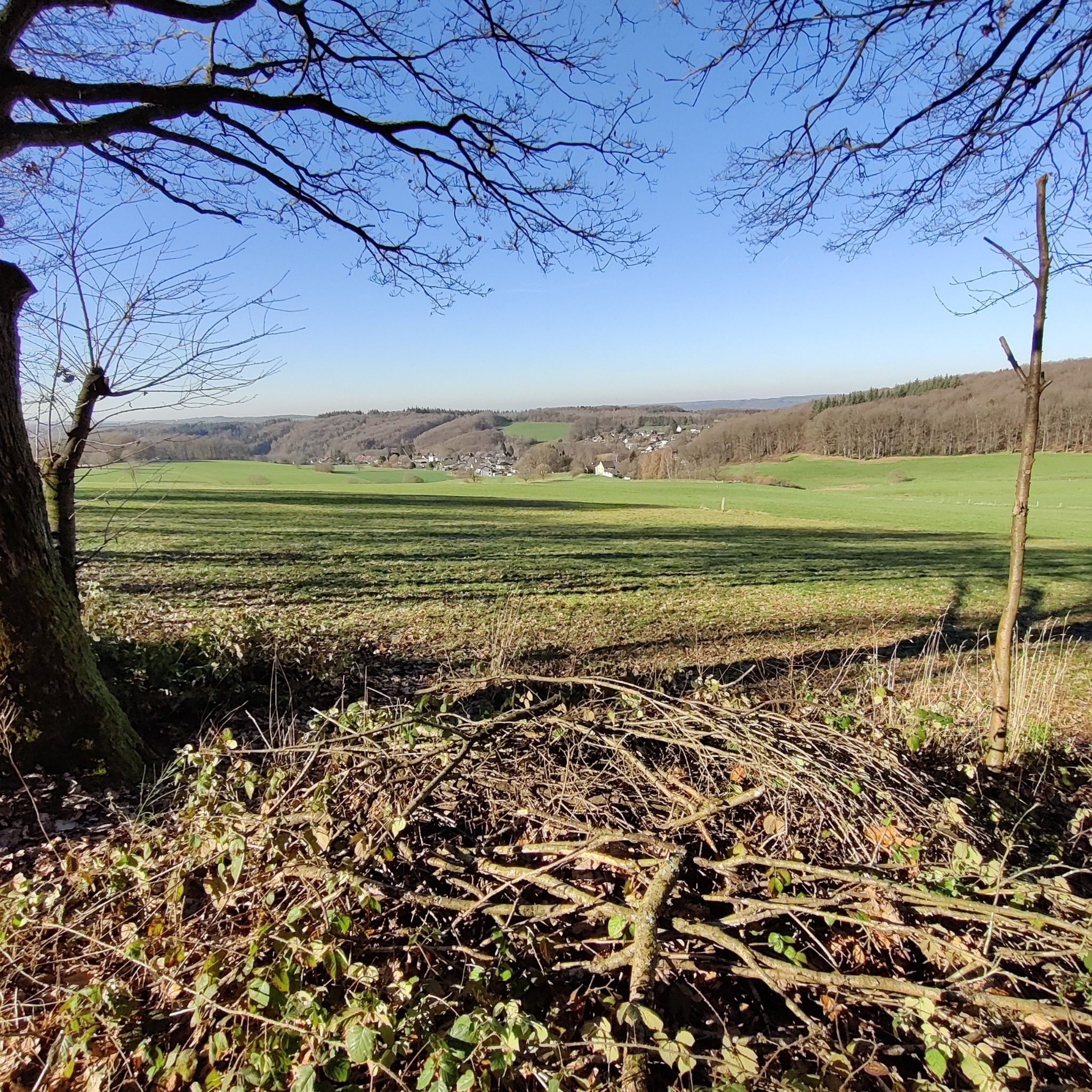 Blick auf Keuenhof-Hove-Obenroth
