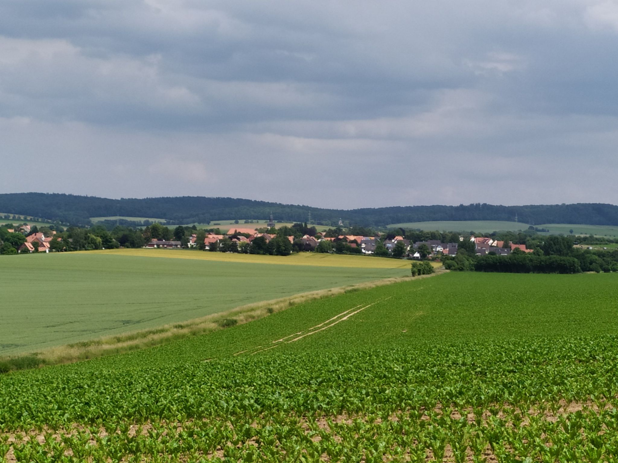 Blick zurück nach Betheln