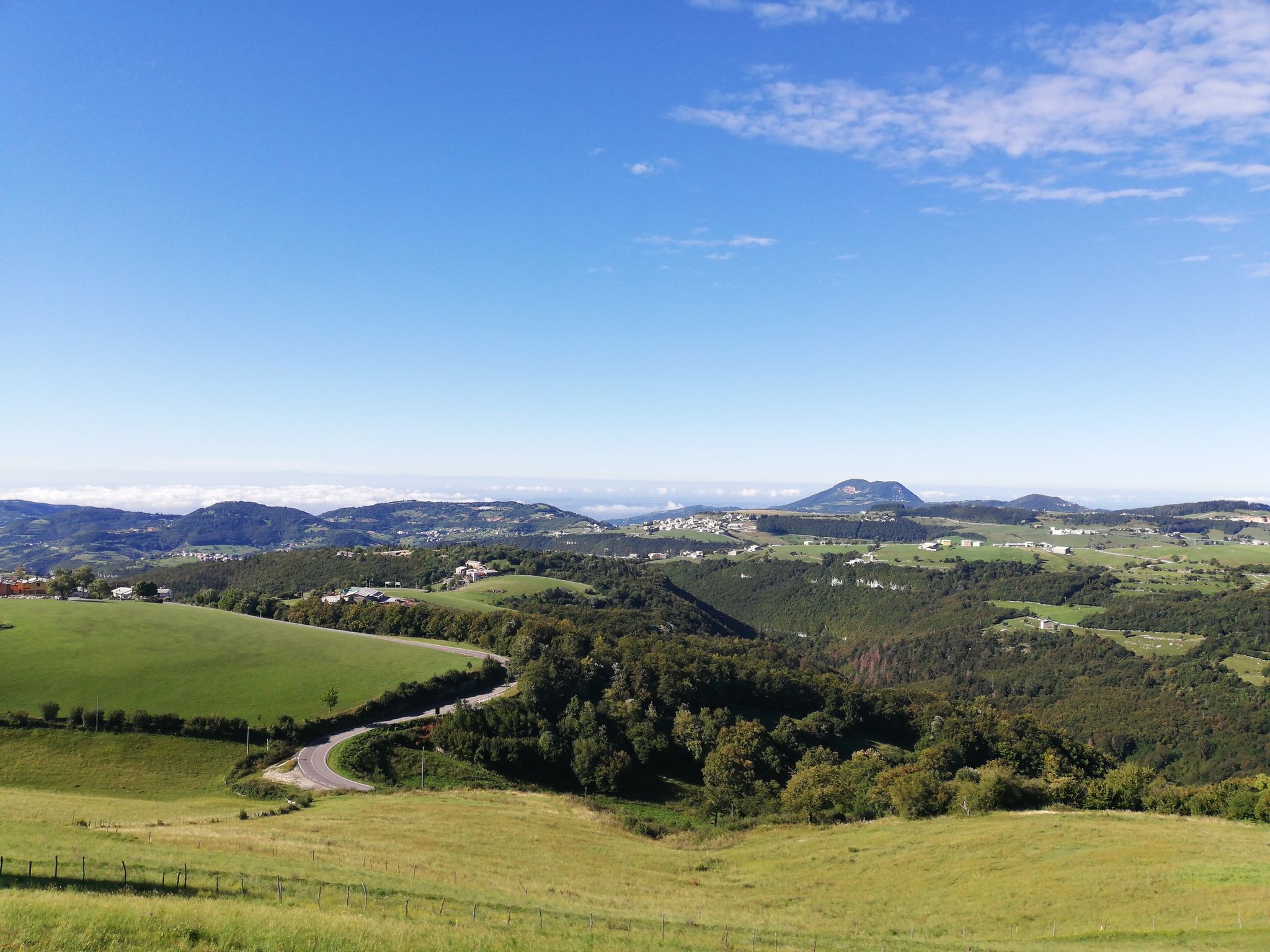 Aussicht vom Passo Vitance