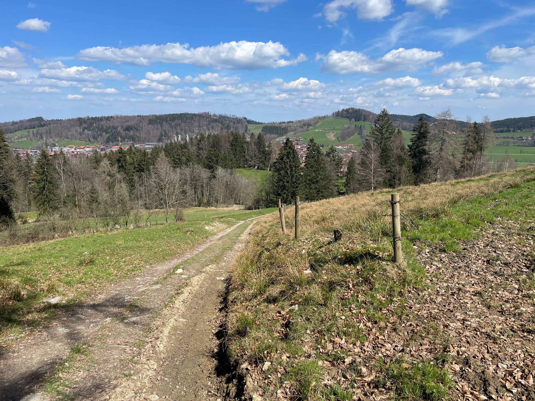 Abwärts Richtung Hausham
