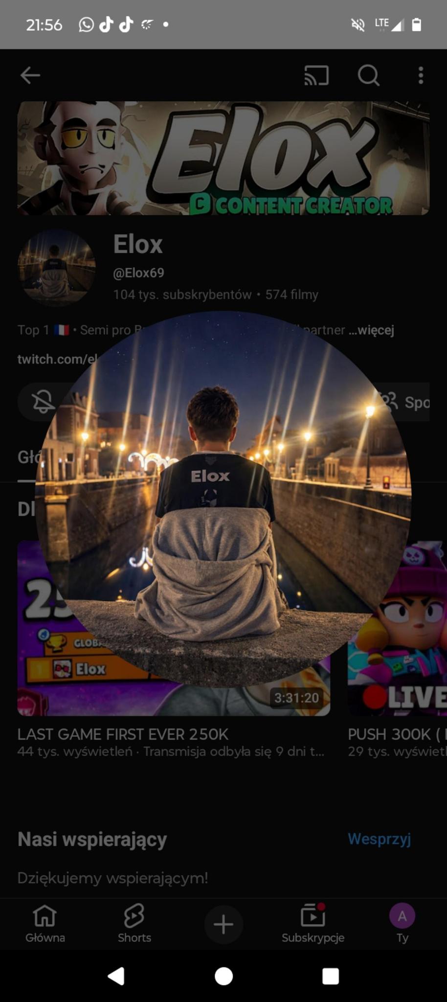 user avatar