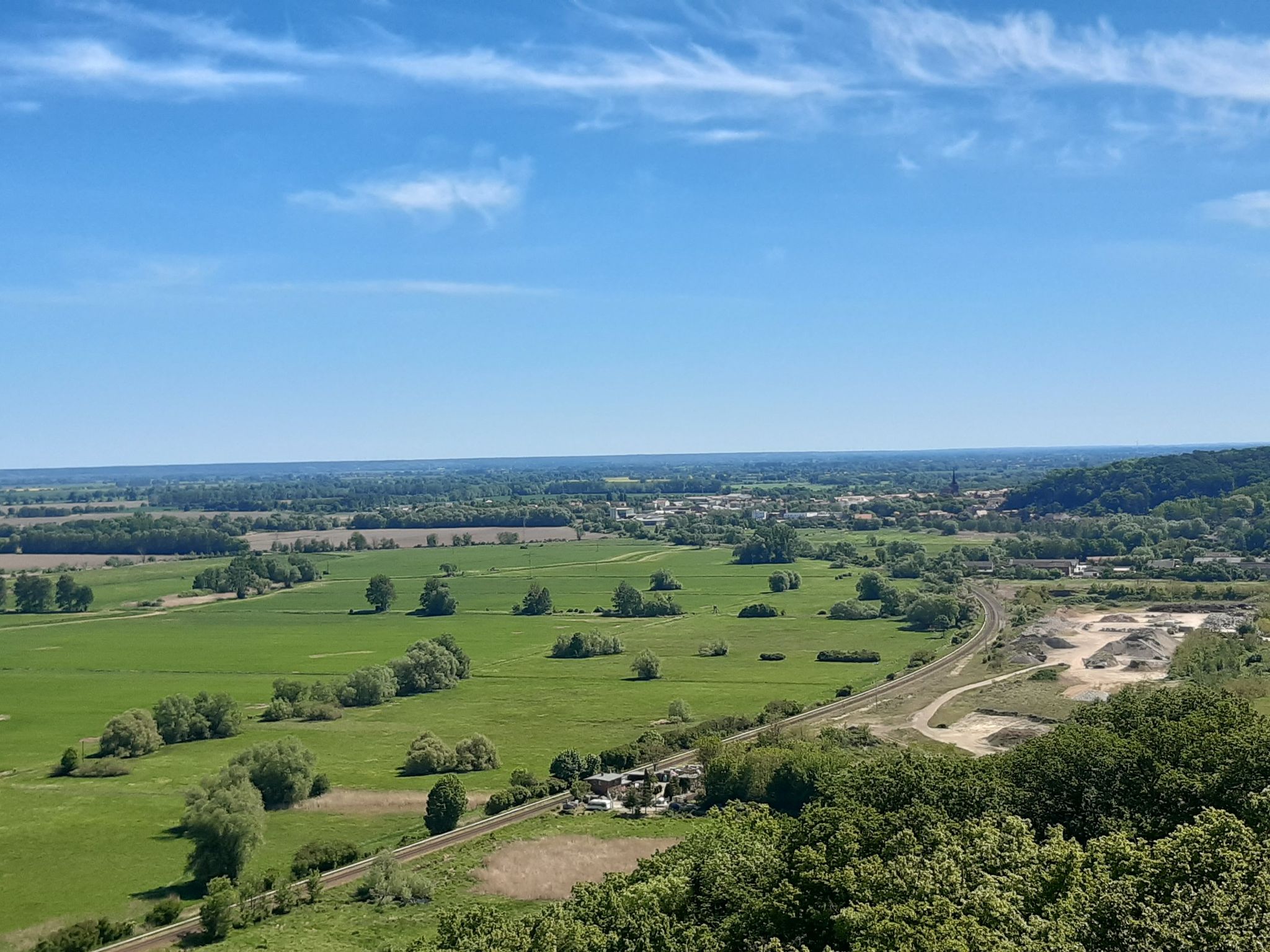 Blick Richtung Bad Freienwalde