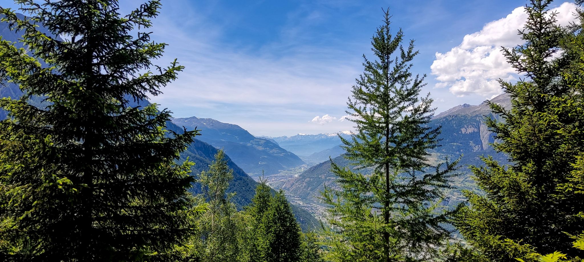 Blick ins Rhonetal