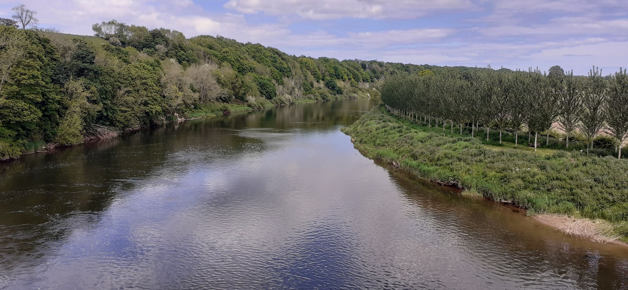 Norham Bridge over the tweed