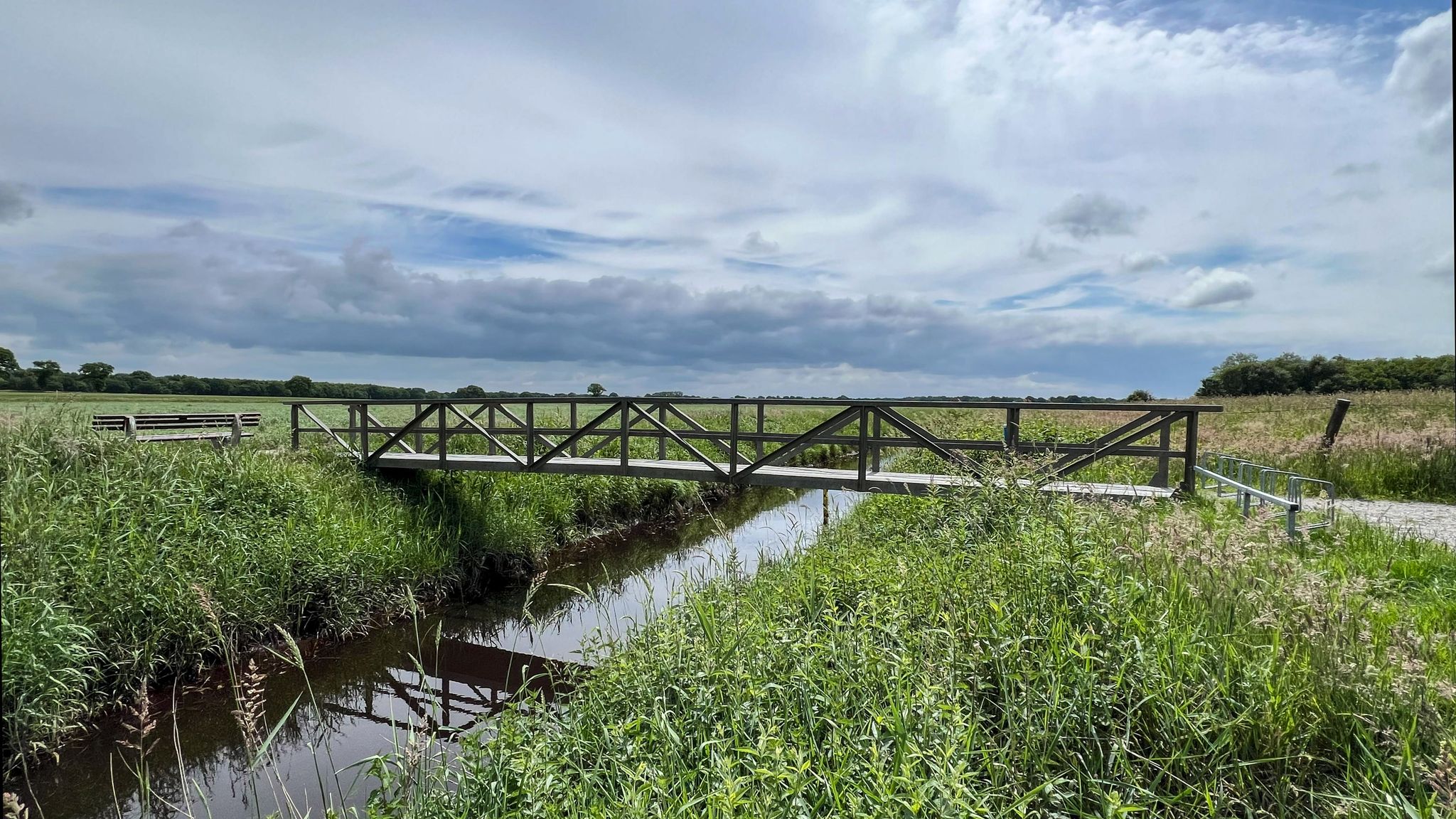 Brücke über das Mühlentief
