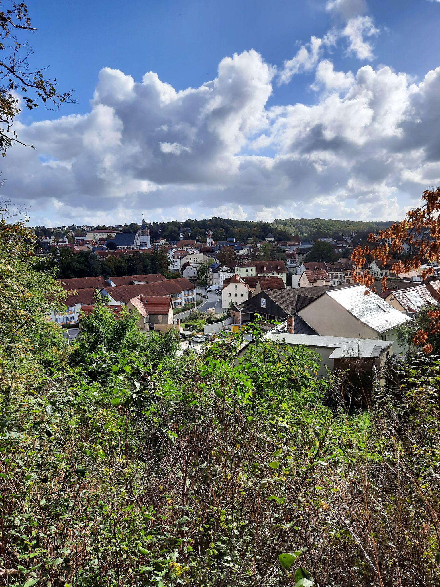 Blick auf Schmölln