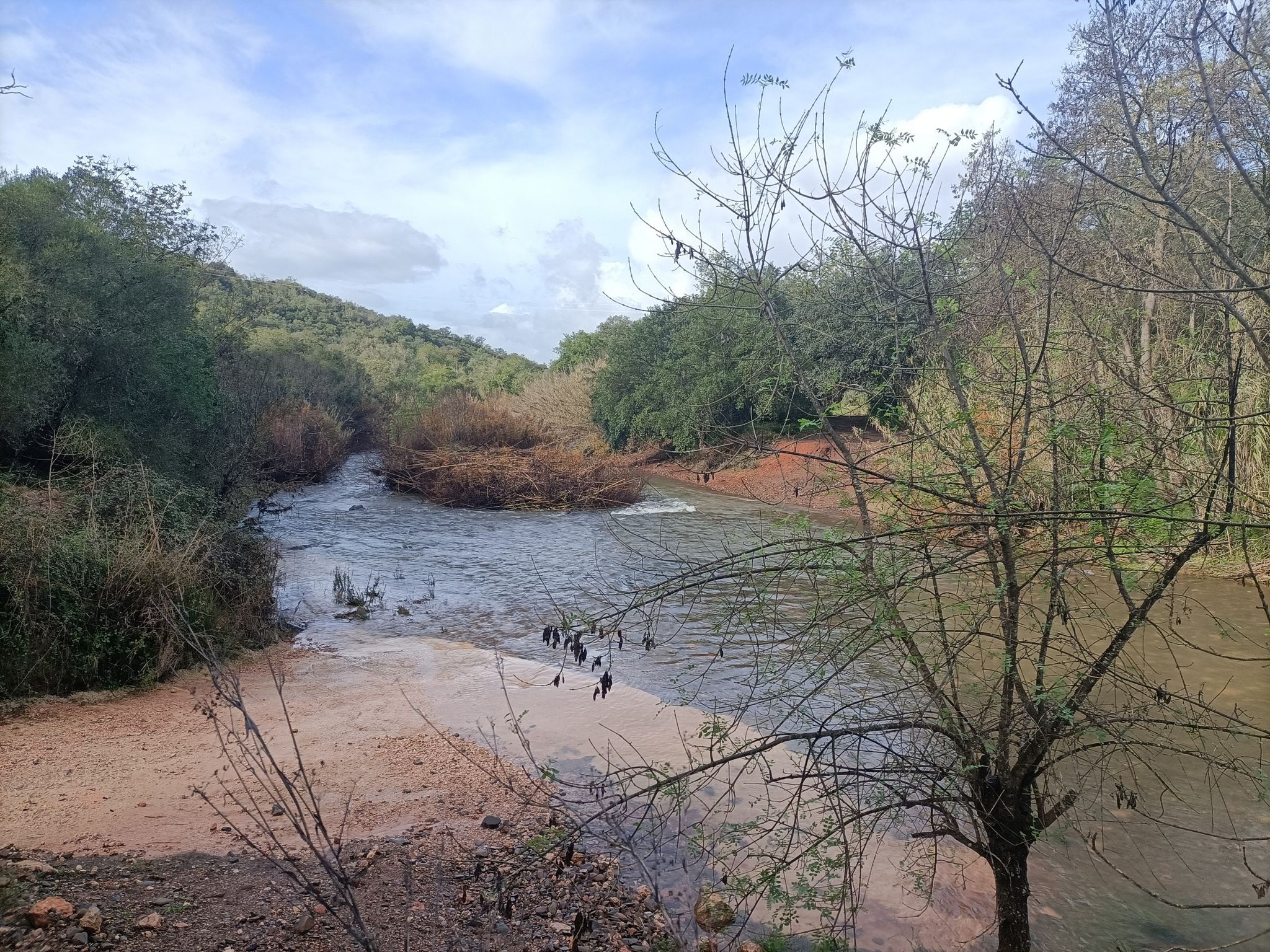 endlich wieder Wasser im Fluss