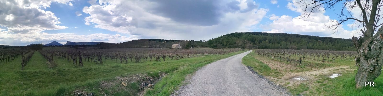 L'arrivée à la chapelle d'Aleyrac