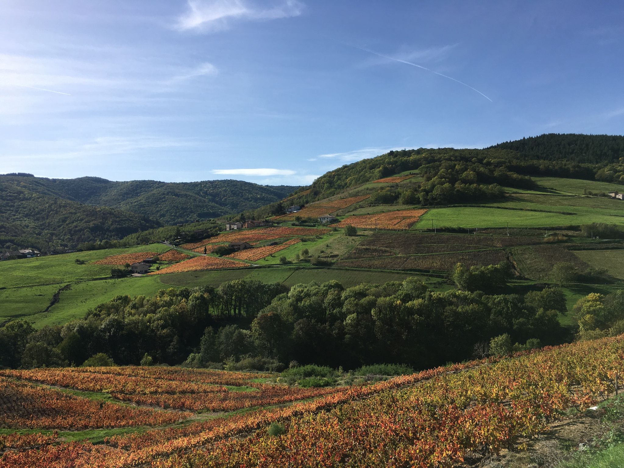 Notre valée en couleurs de l'automne