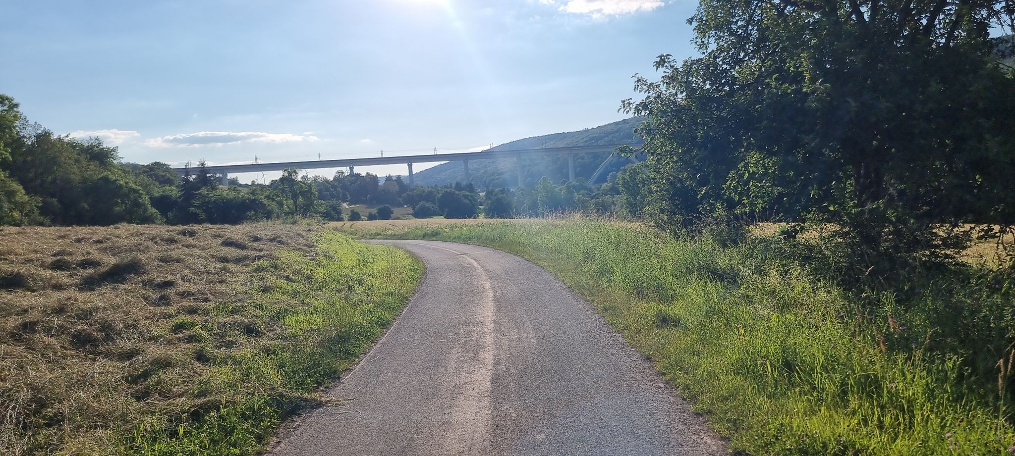 Rückweg nach Melsungen