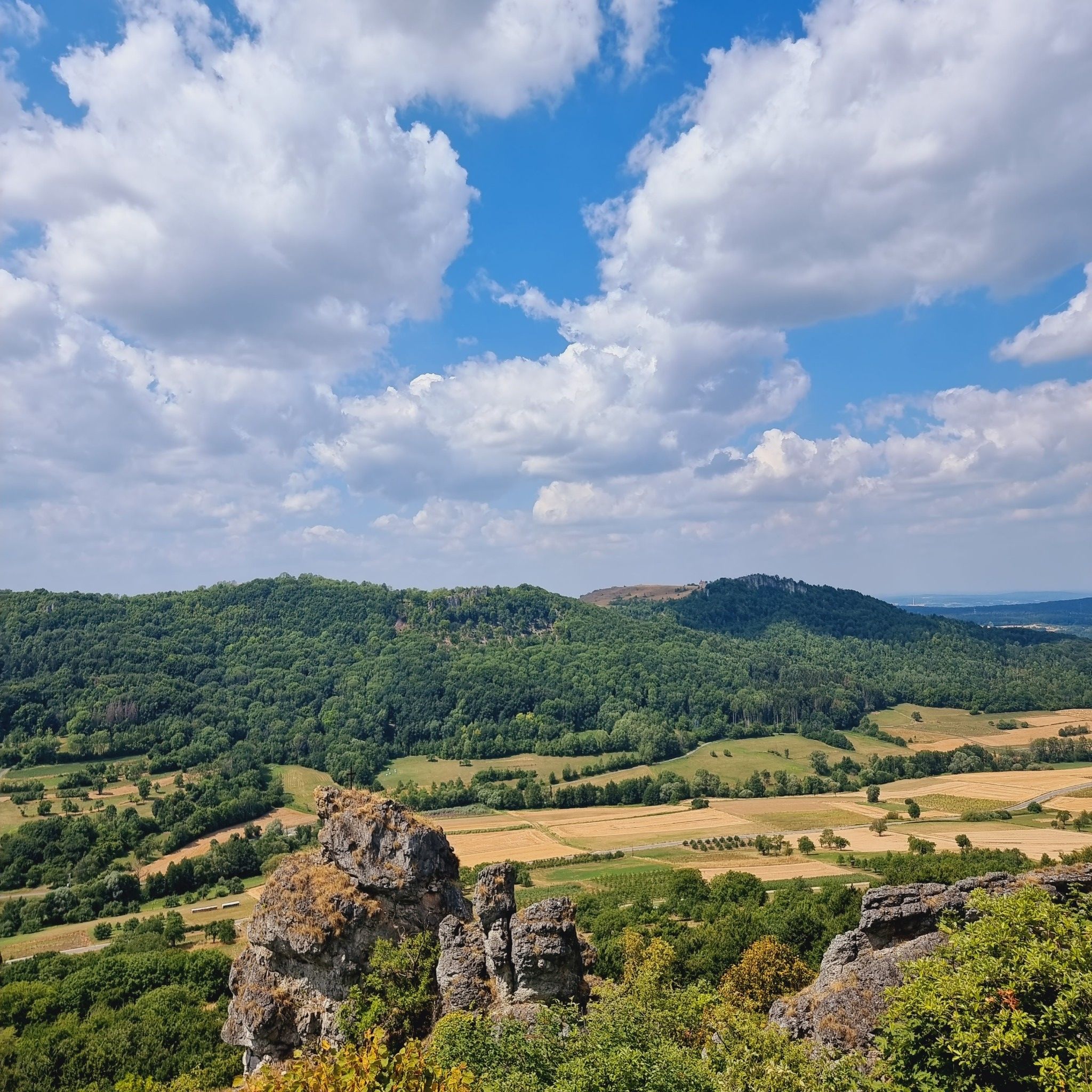herrlicher Blick auf Walberla