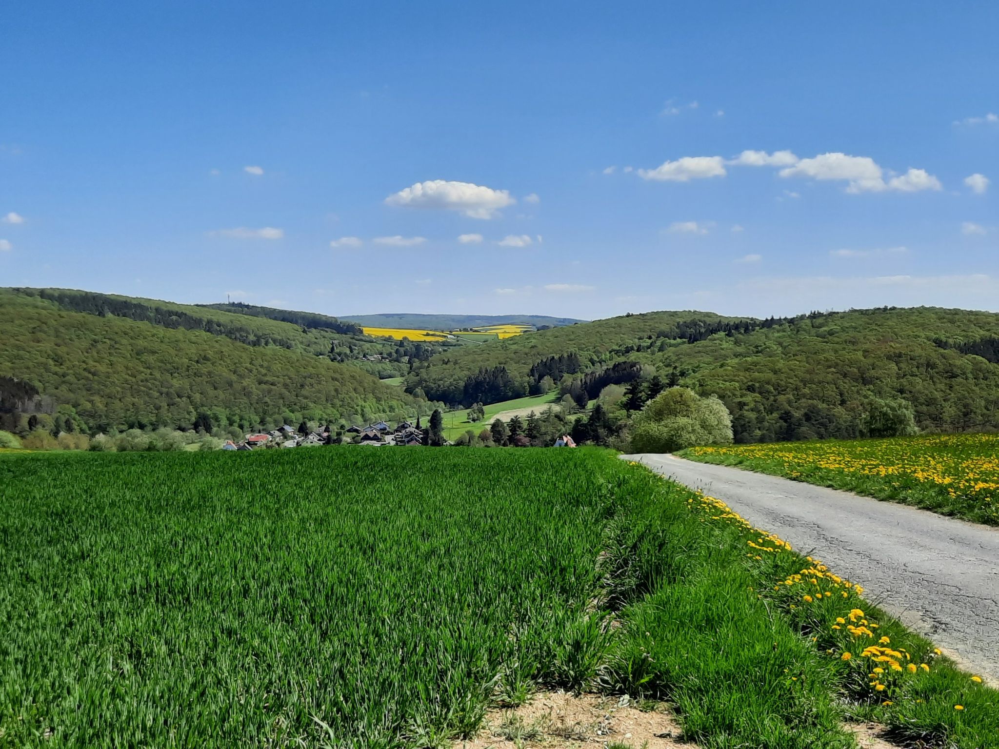 eine tolle Landschaft