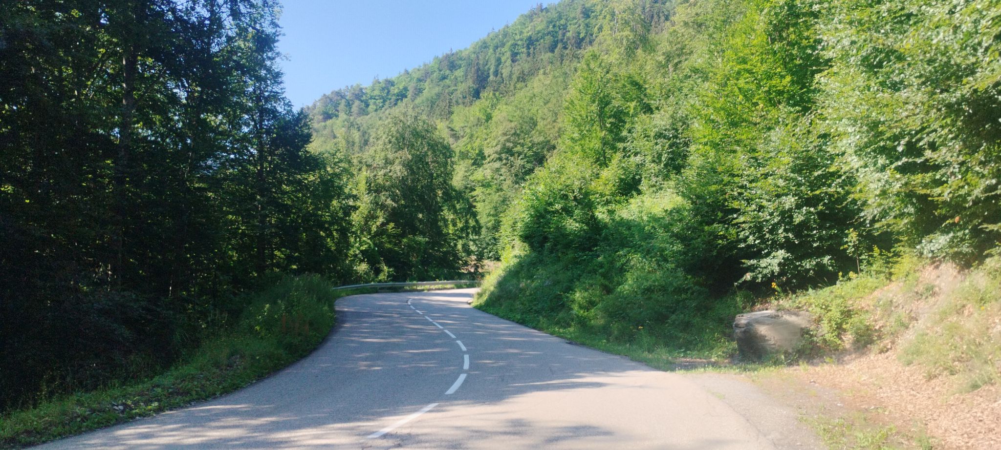 D90, permanenter Anstieg nach Meribel 