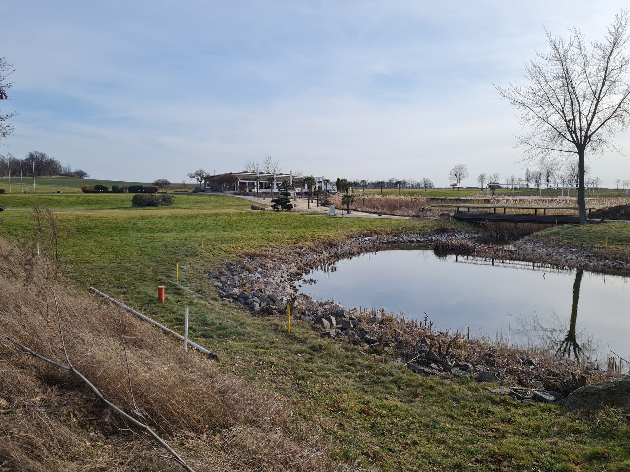 Der Golfplatz ⛳️ in Machern.