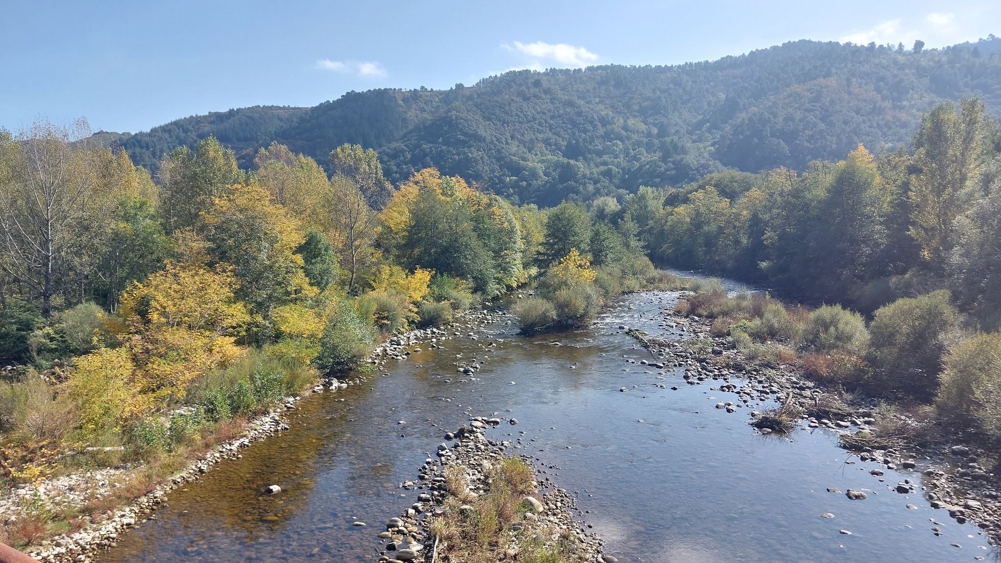 Herbstzeit an der Ardèche