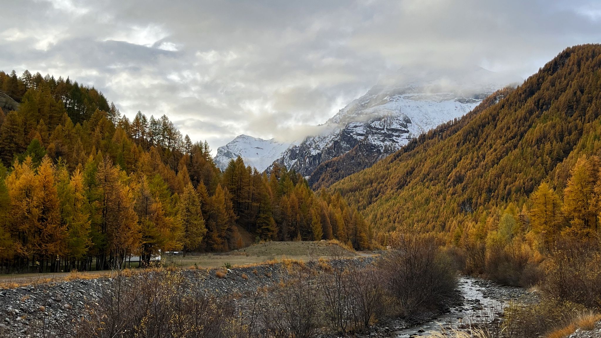 Imbocco spettacolare della Val Troncea