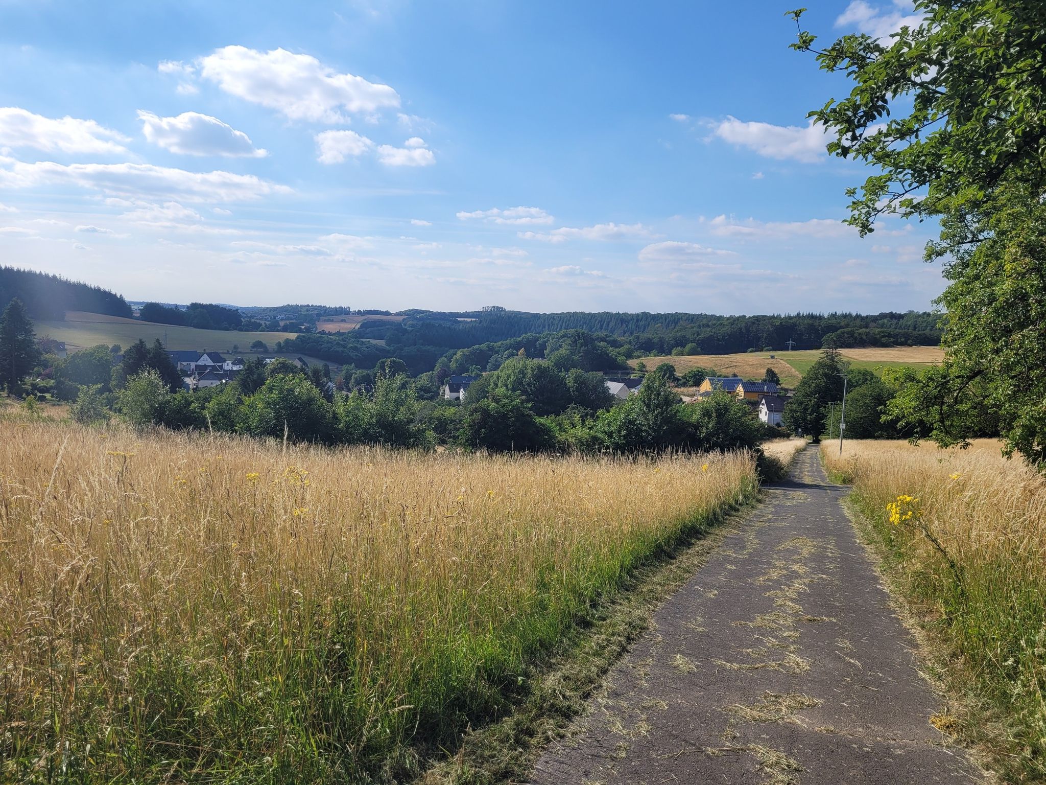 Blick auf Gierend