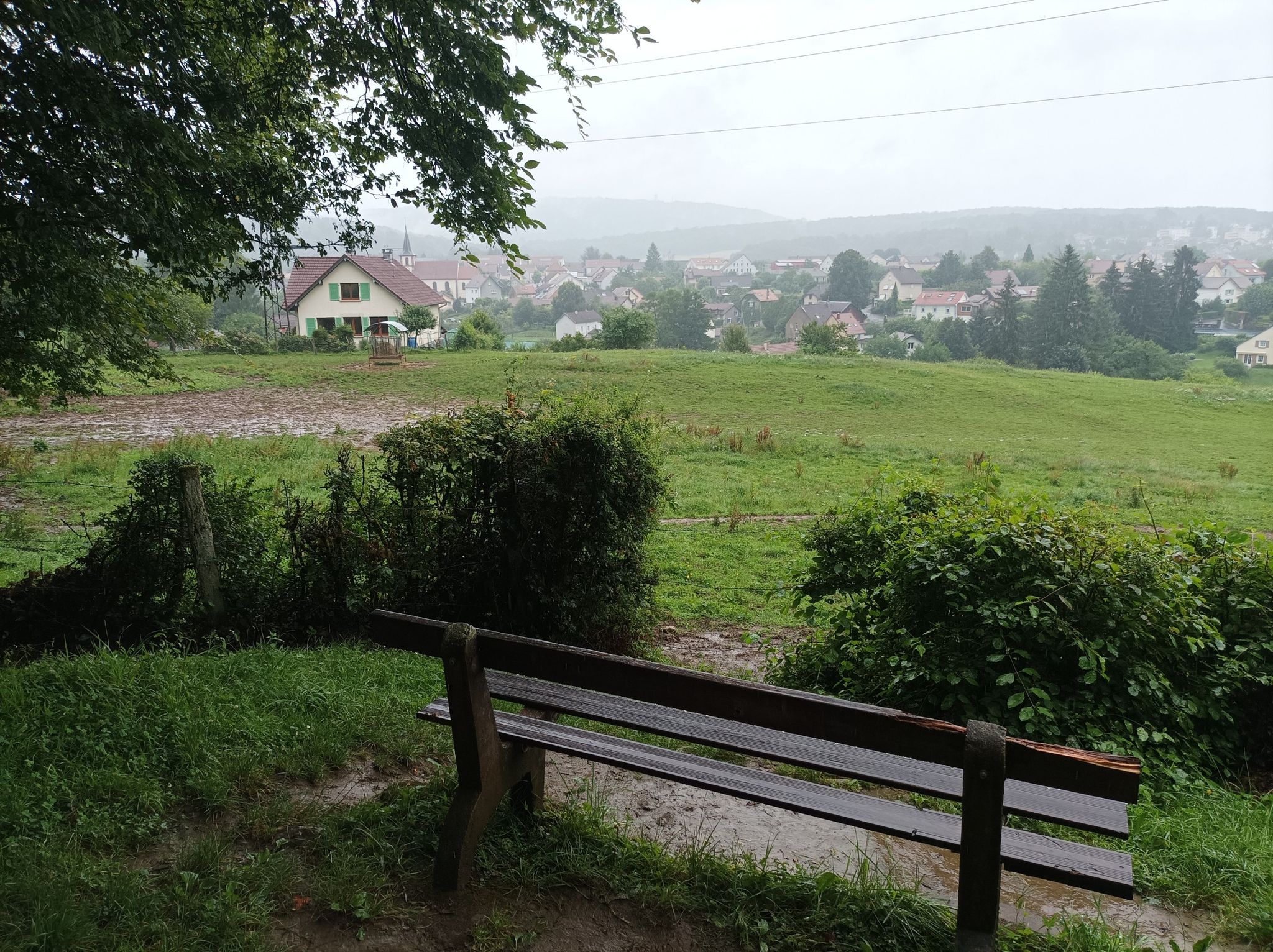 Blick zurück nach Essert