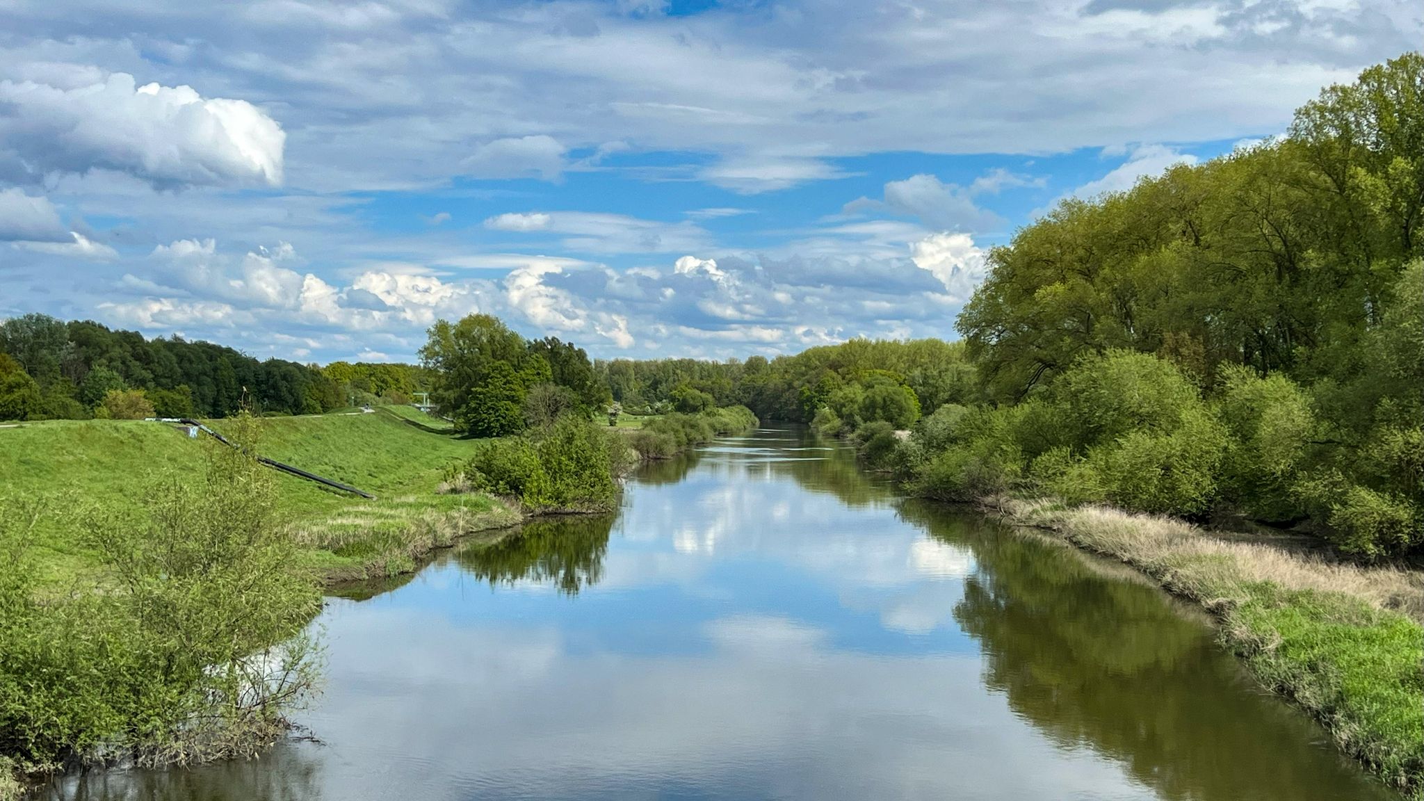 Blick auf die Lippe