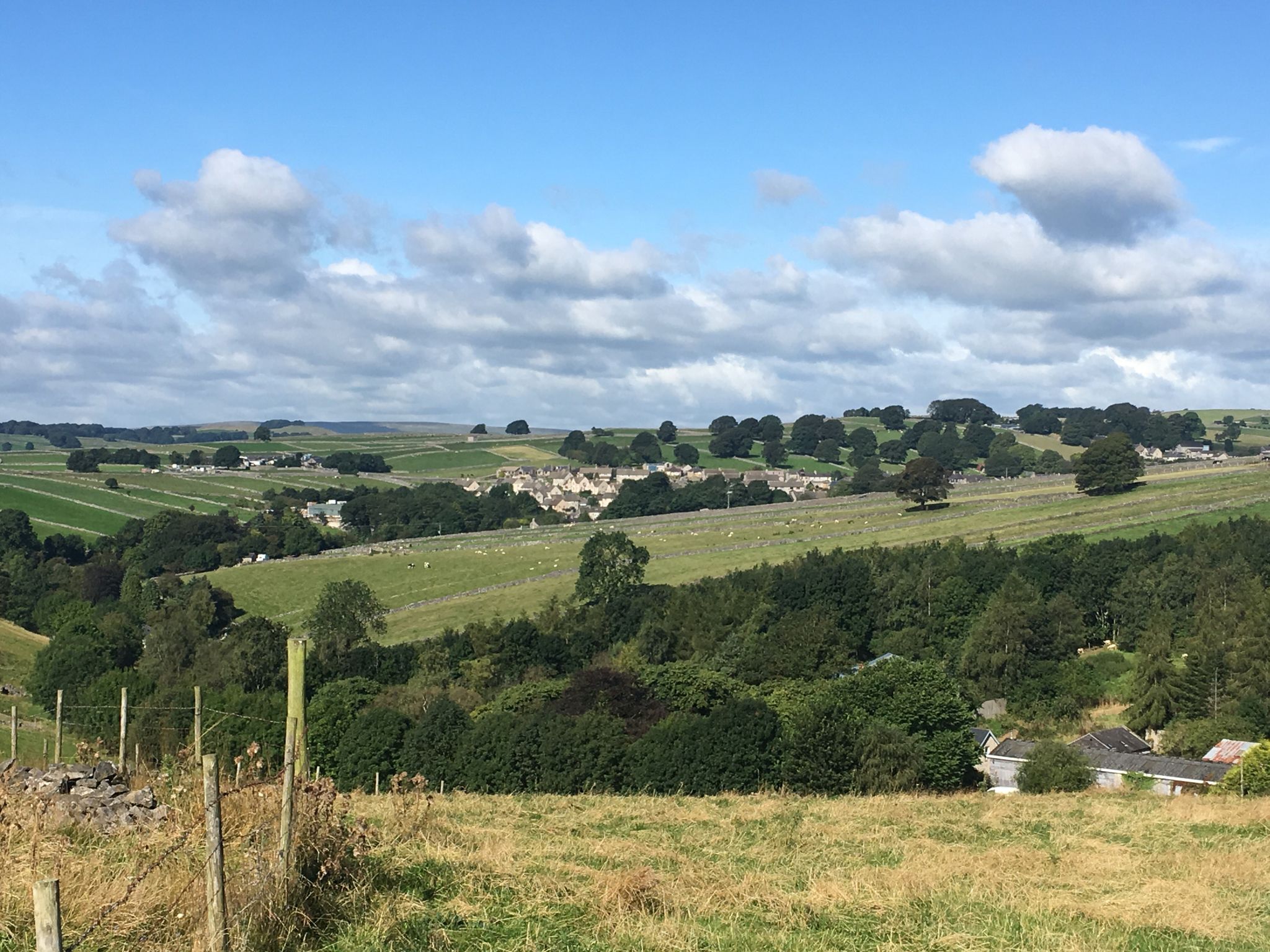Blick auf Tideswell