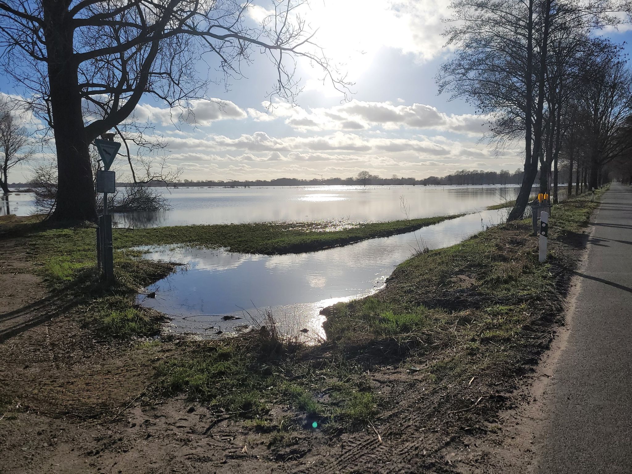 viel Wasser