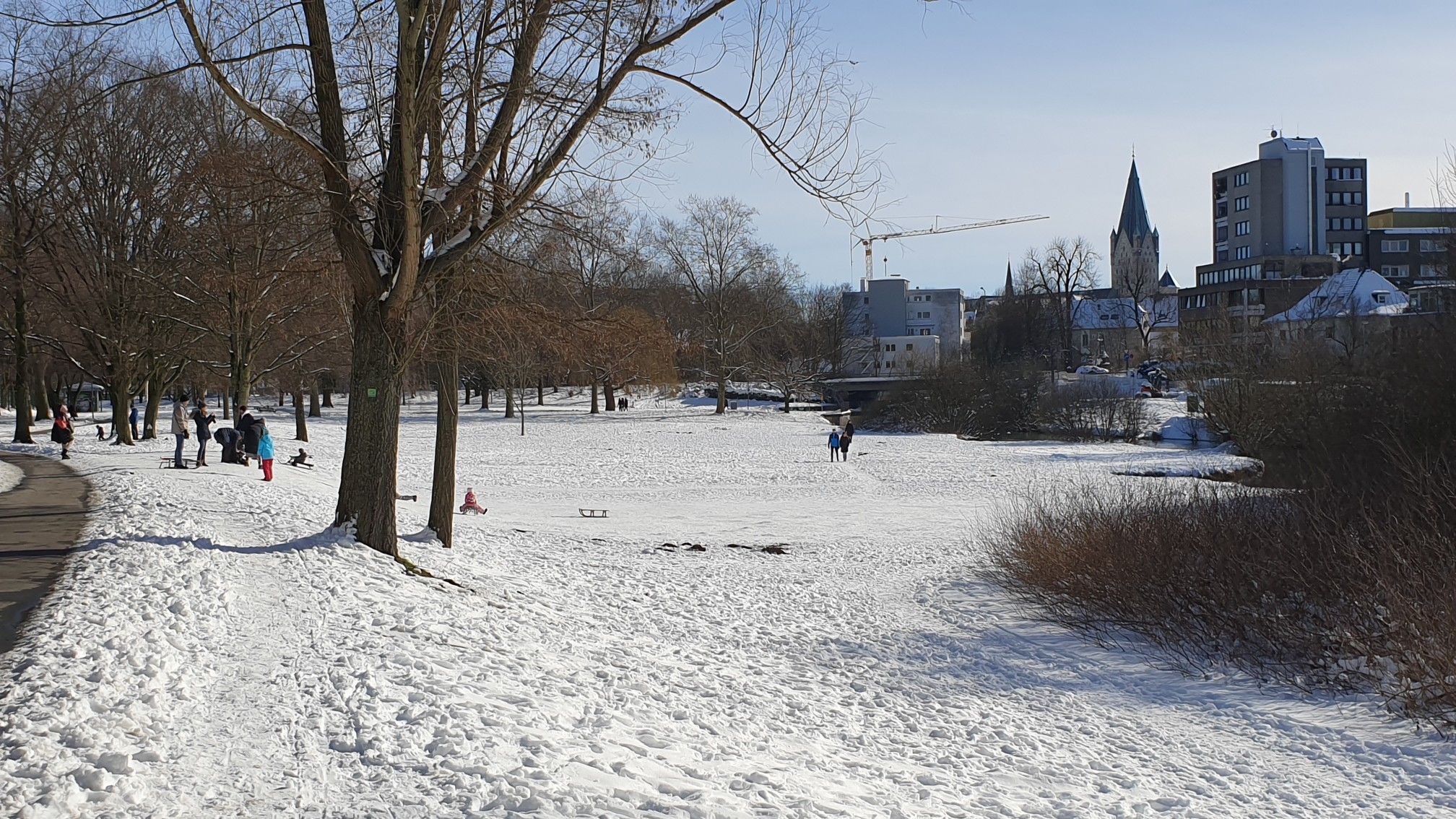 Paderborner Schlittenhang