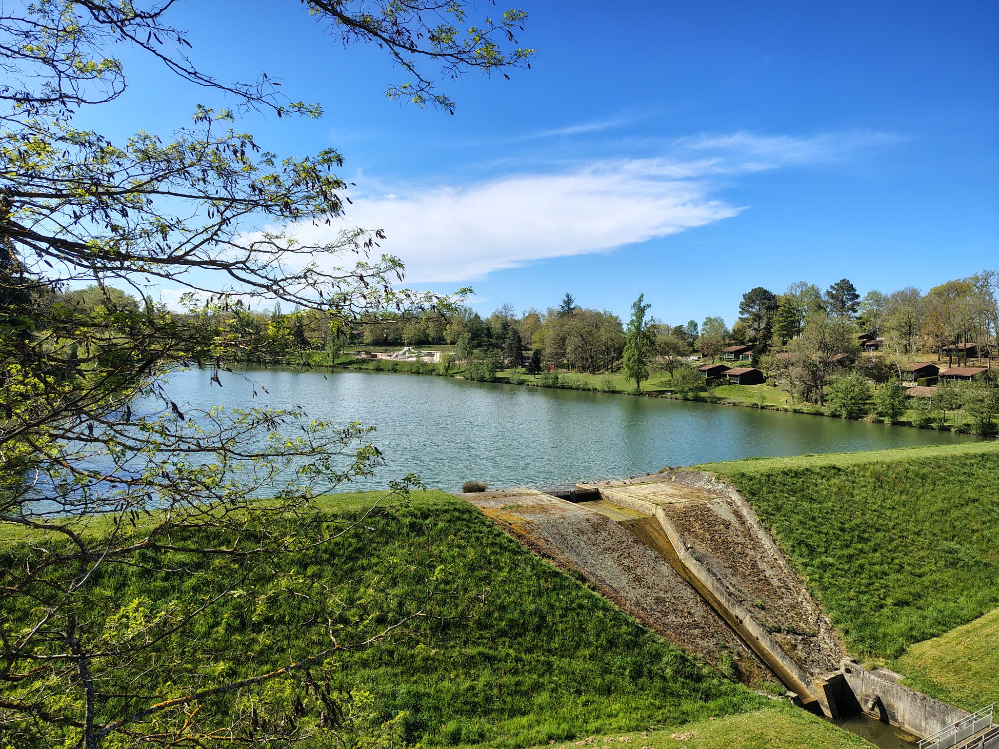 Le lac de Boulogne.
