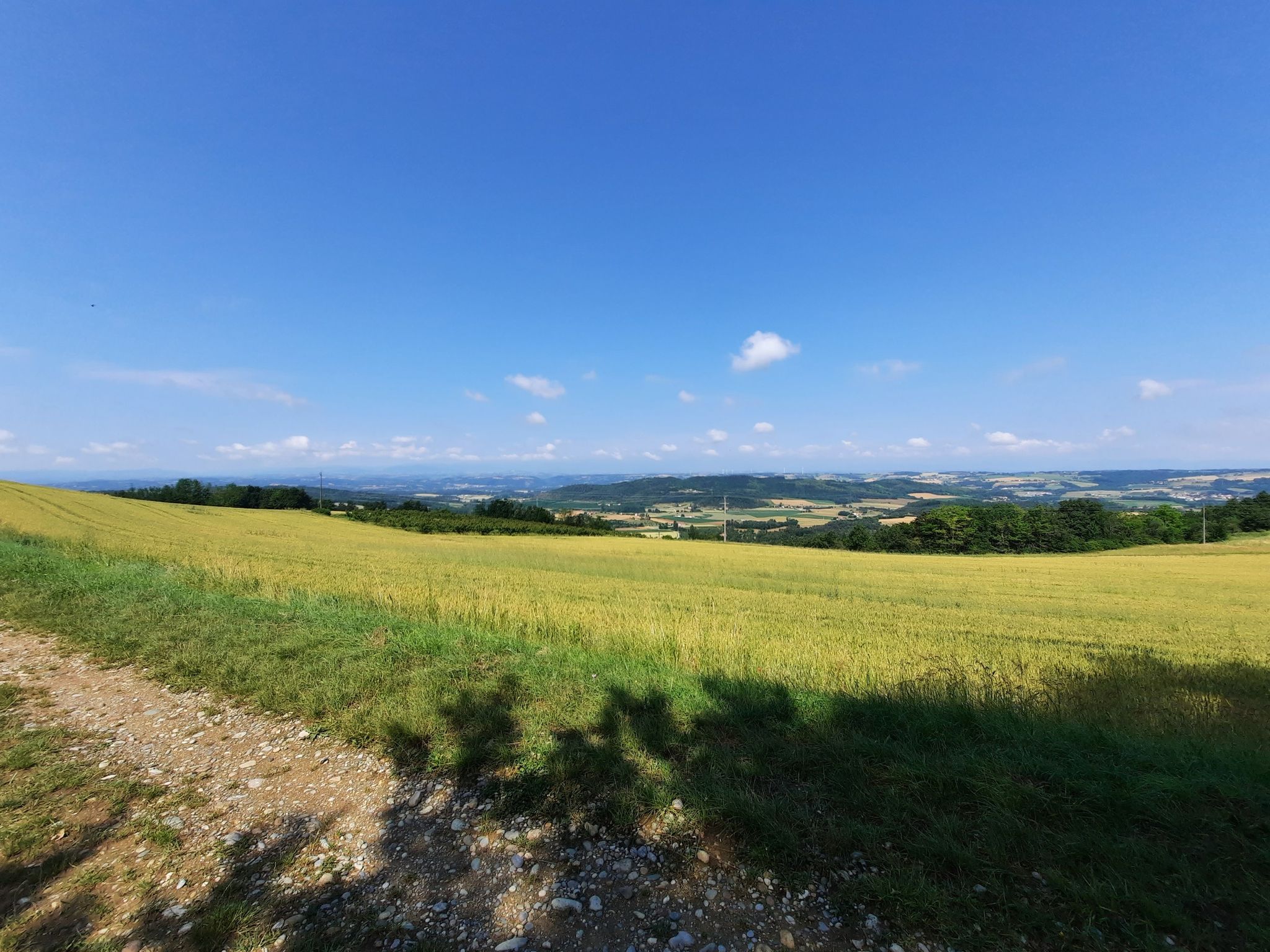 vue de la tour de Ratières