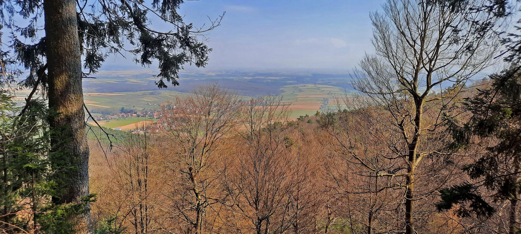 Tiefblick auf Cleebourg