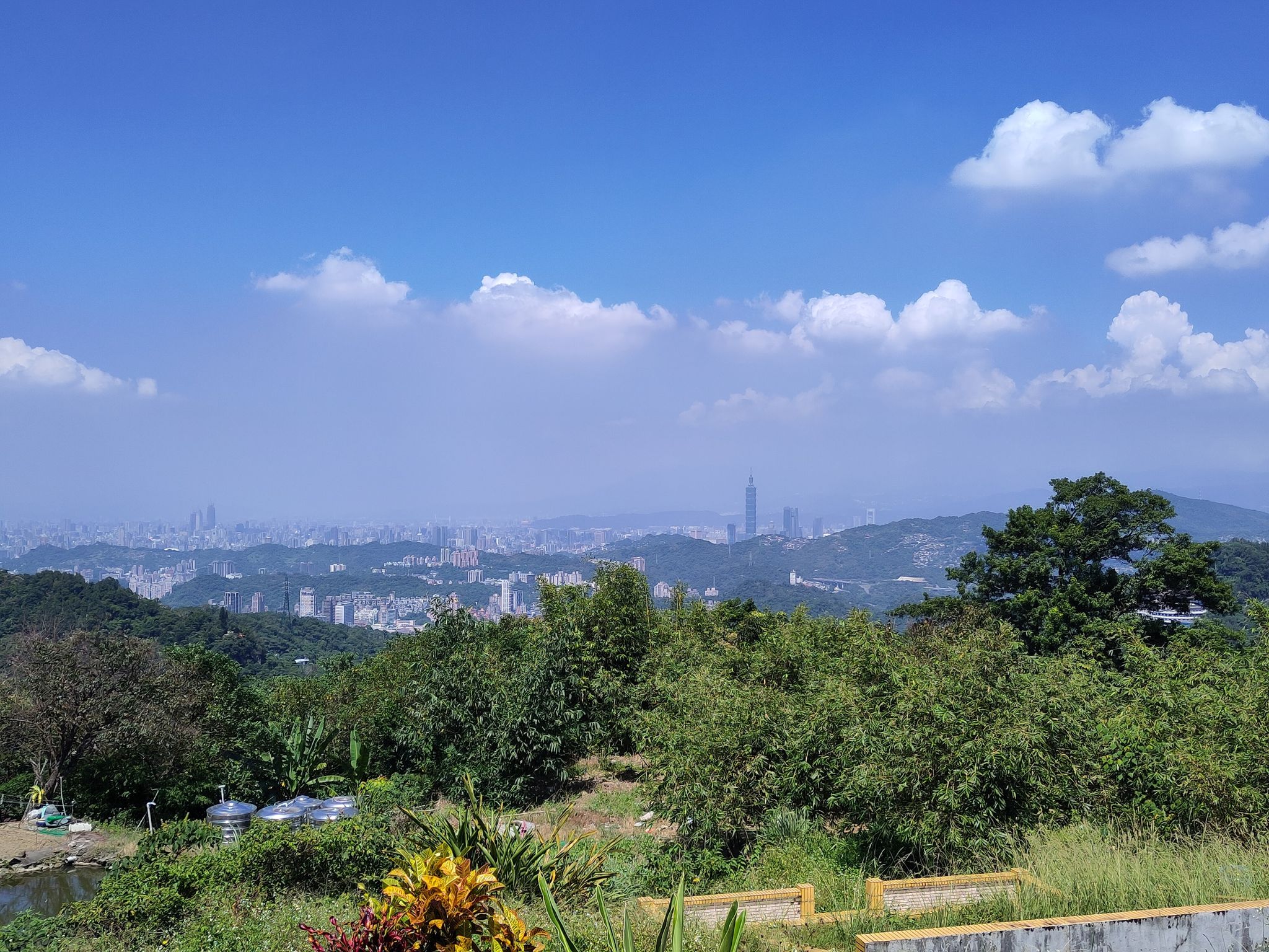 Blick Richtung Taipeh 101